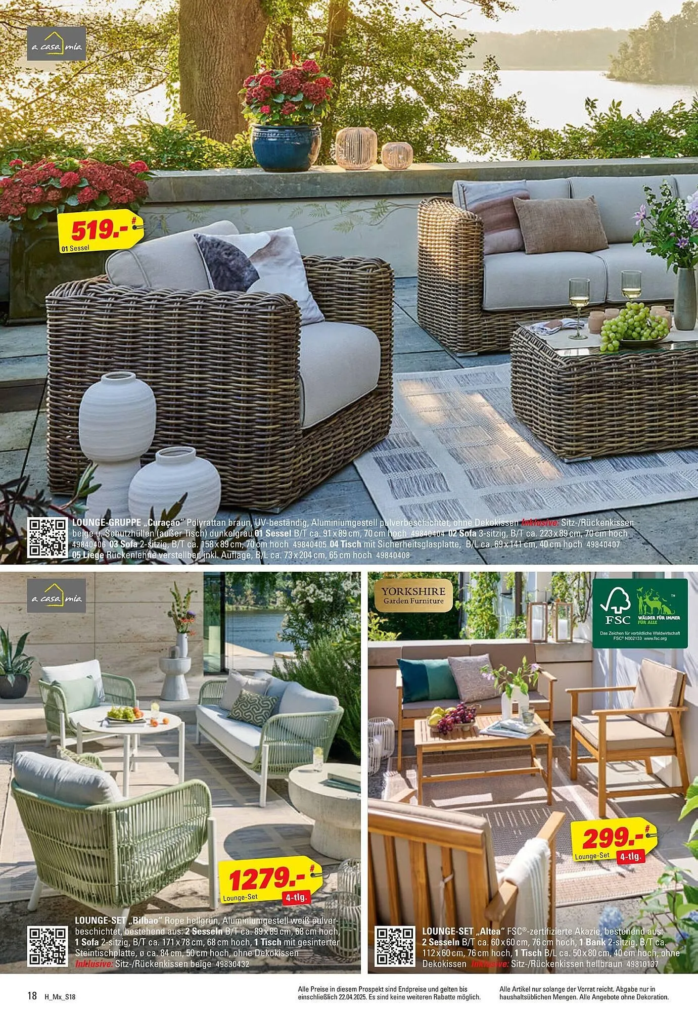 Höffner Prospekt von 9. April bis 22. April 2025 - Prospekt seite 18