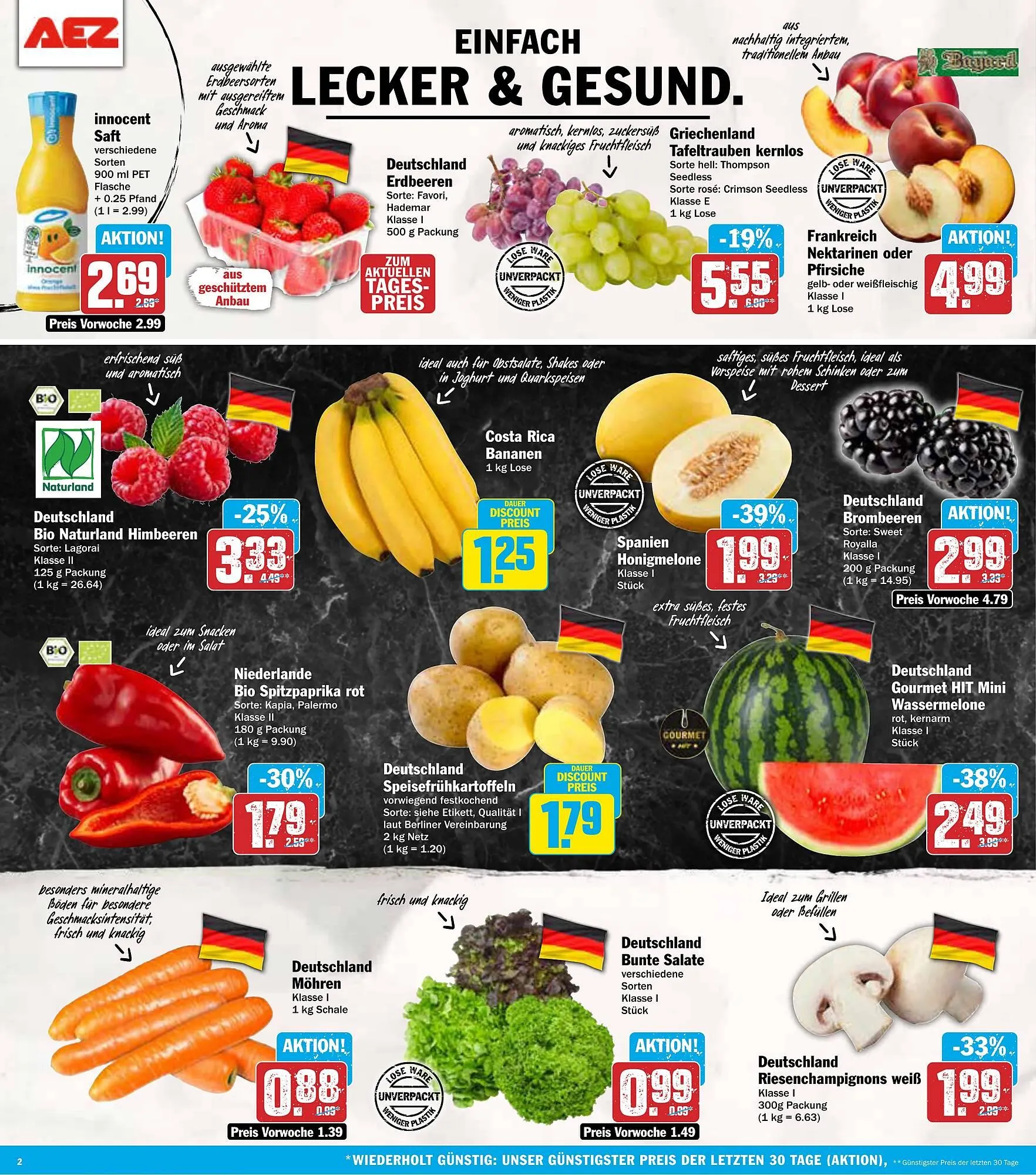 AEZ Prospekt von 4. August bis 9. August 2025 - Prospekt seite 2