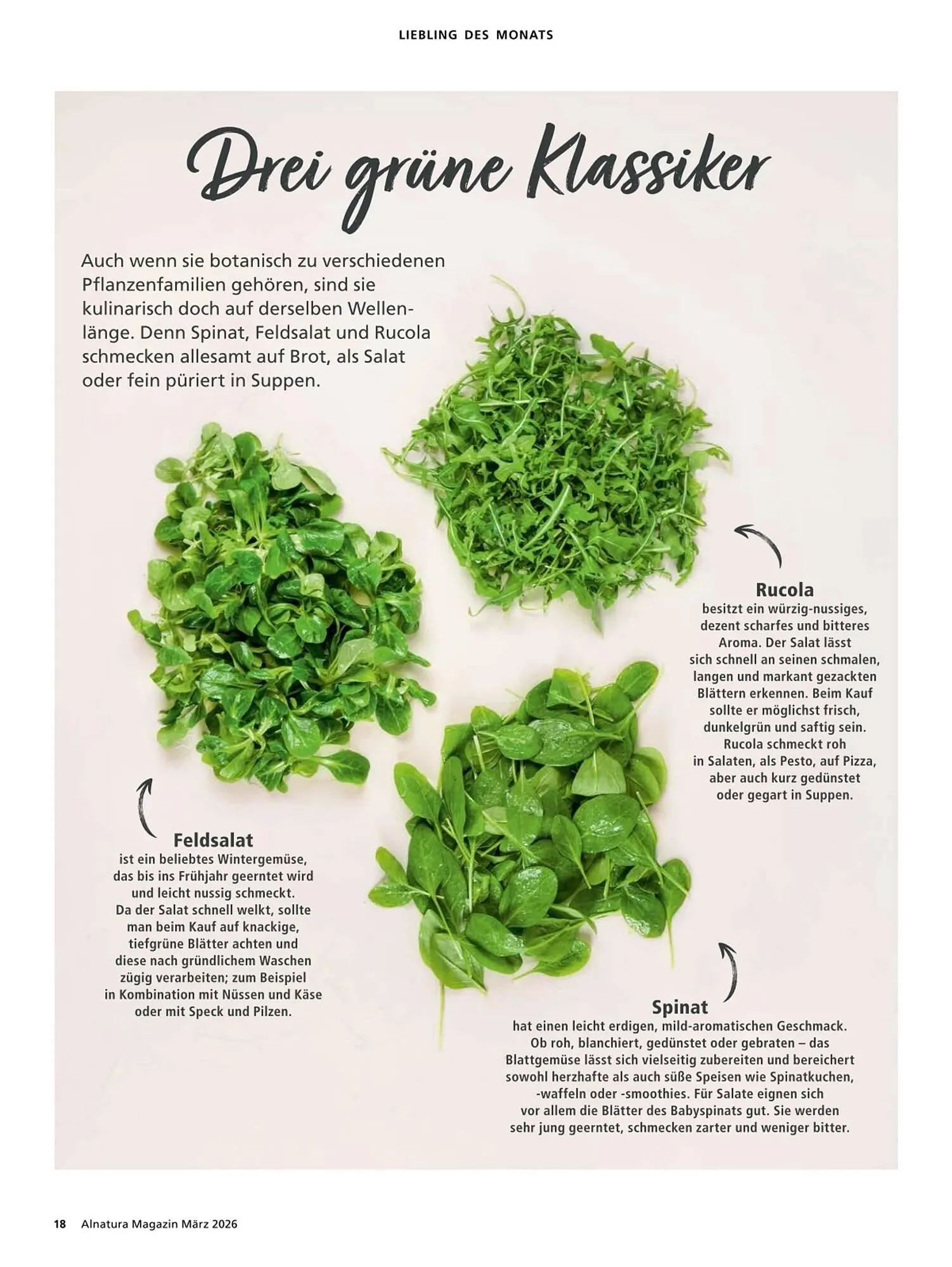 Alnatura Magazin von 4. März bis 1. April 2026 - Prospekt seite 18