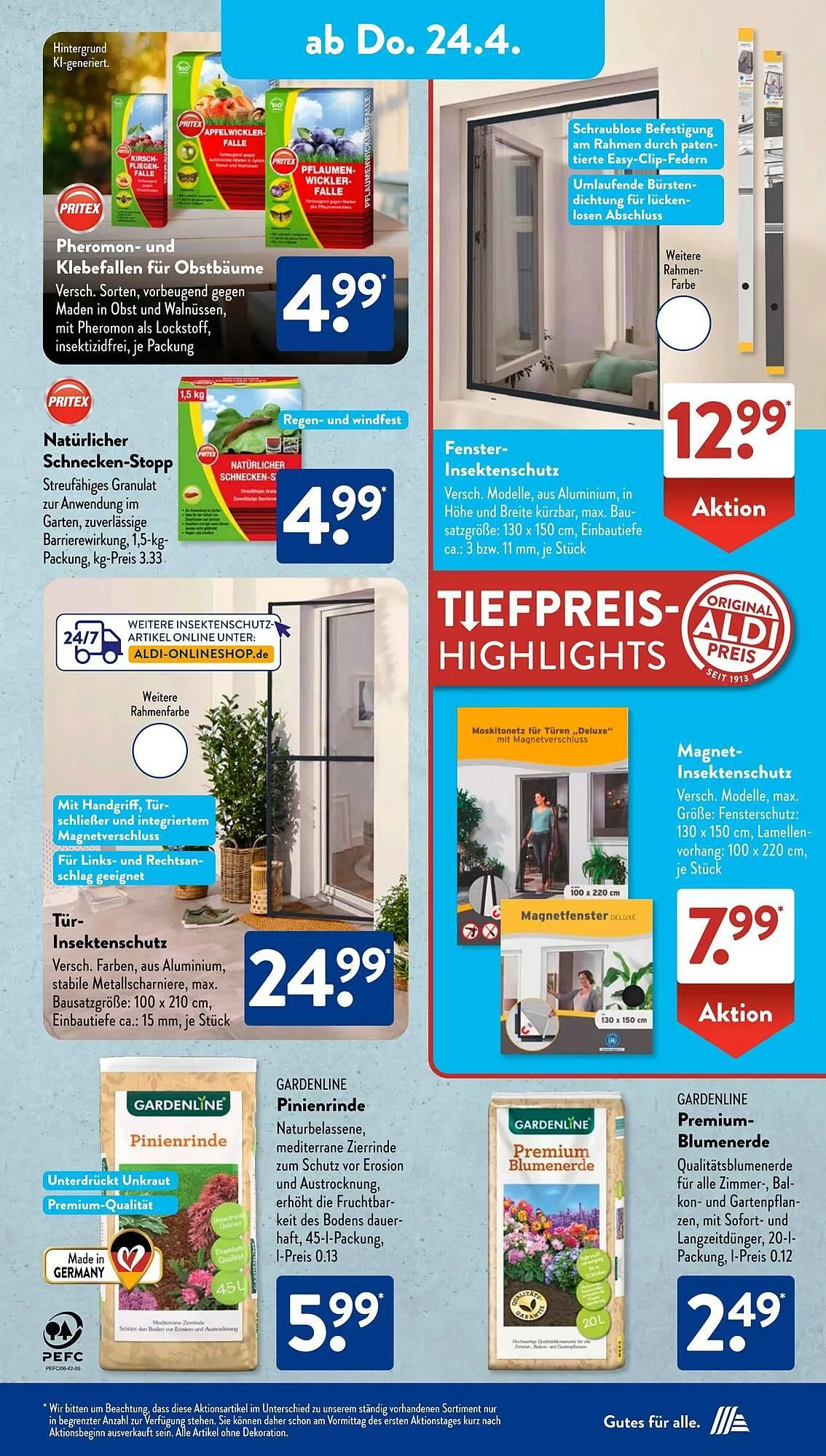 Aldi Süd Prospekt von 22. April bis 27. April 2025 - Prospekt seite 13