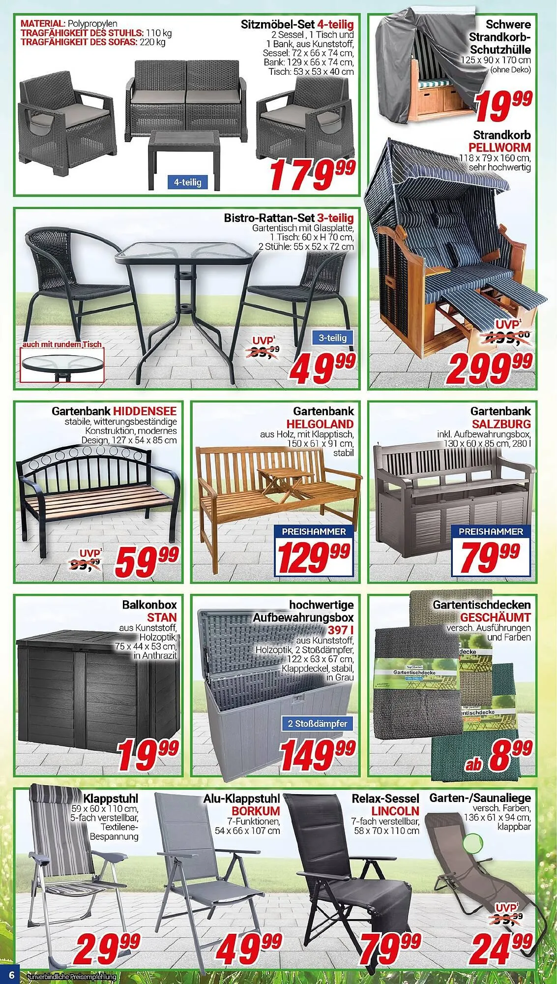 CENTERSHOP Prospekt von 10. März bis 15. März 2025 - Prospekt seite 6