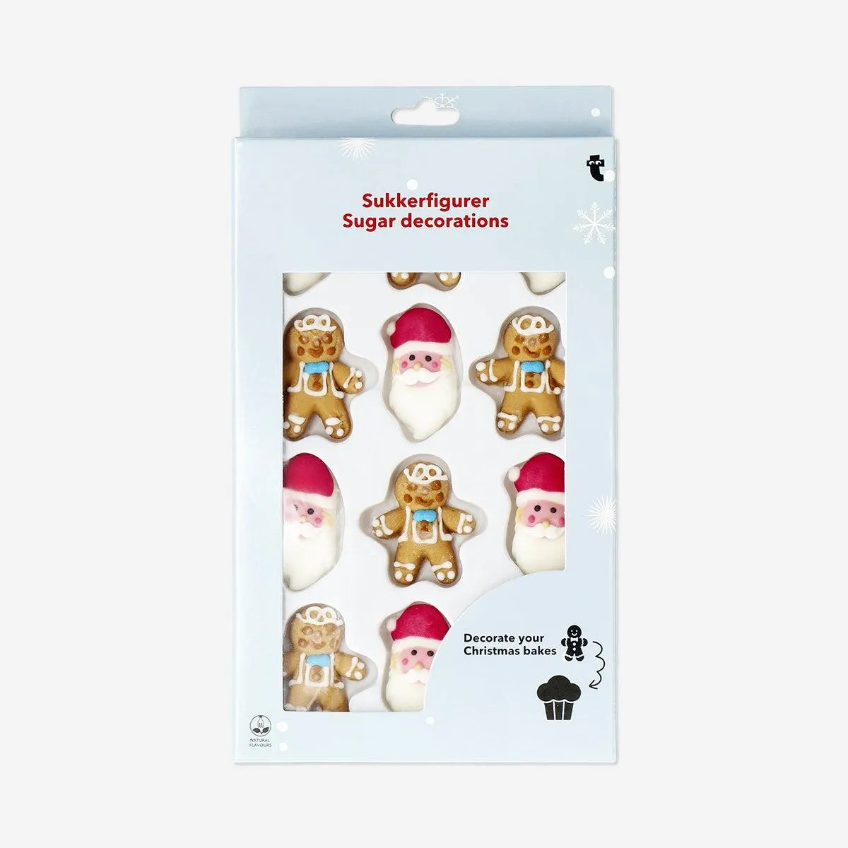 Christmas cake toppers