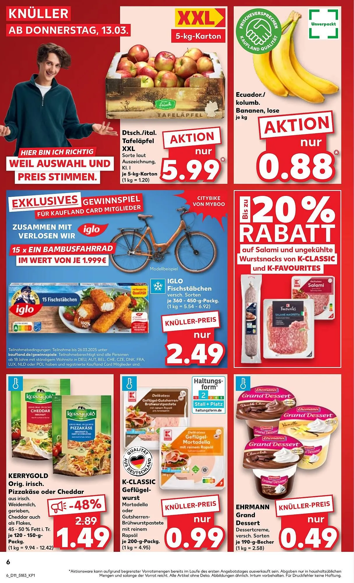 Kaufland Prospekt von 13. März bis 19. März 2025 - Prospekt seite 6