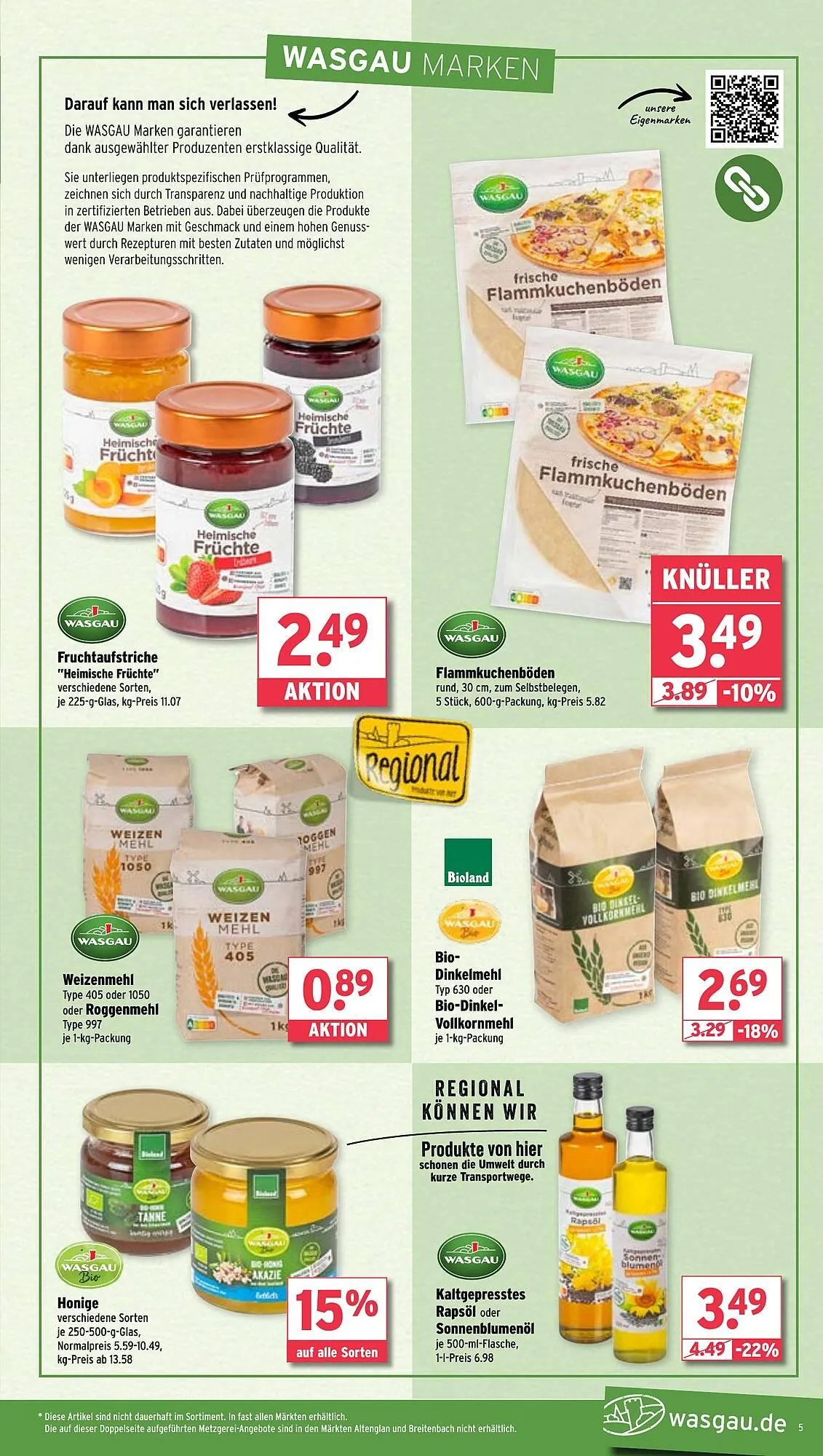 Wasgau Prospekt von 31. März bis 5. April 2025 - Prospekt seite 5