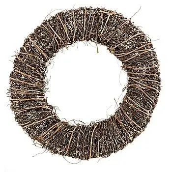 Rebenkranz, grau-natur, ca. 35 cm Ø