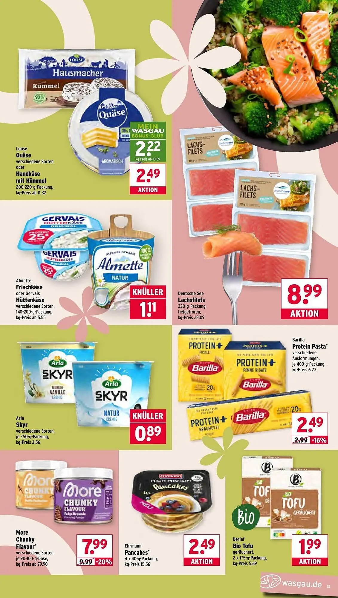 Wasgau Prospekt von 23. März bis 28. März 2026 - Prospekt seite 13