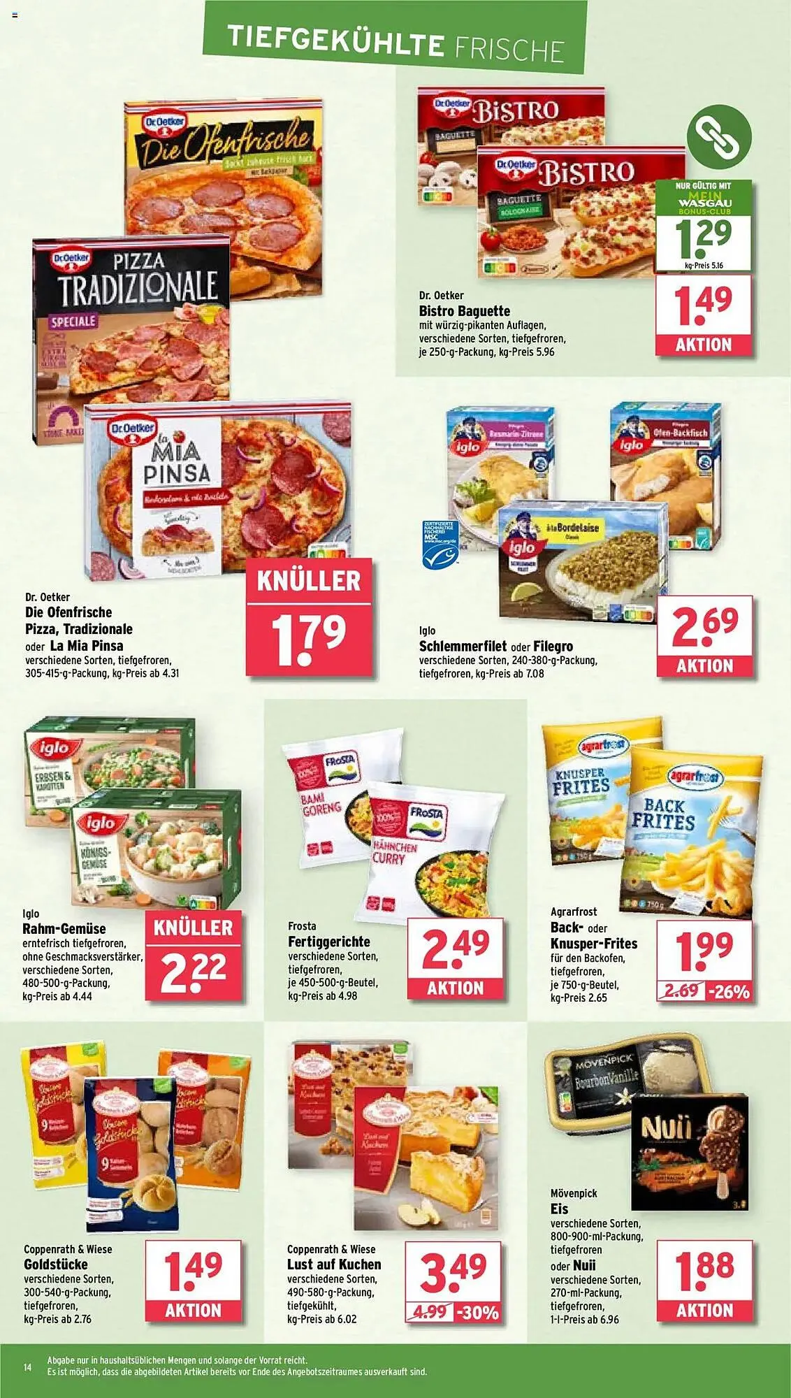 Wasgau Prospekt von 12. Mai bis 17. Mai 2025 - Prospekt seite 14