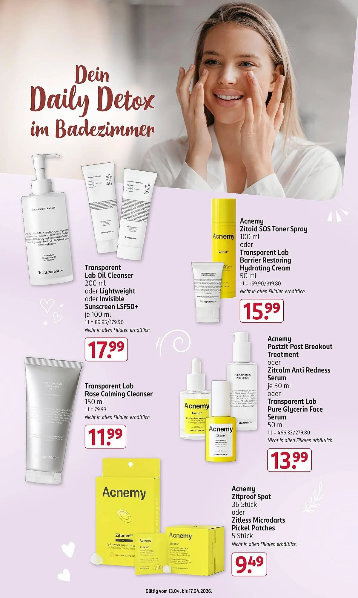 Rossmann Prospekt von 13. April bis 17. April 2026 - Prospekt seite 8