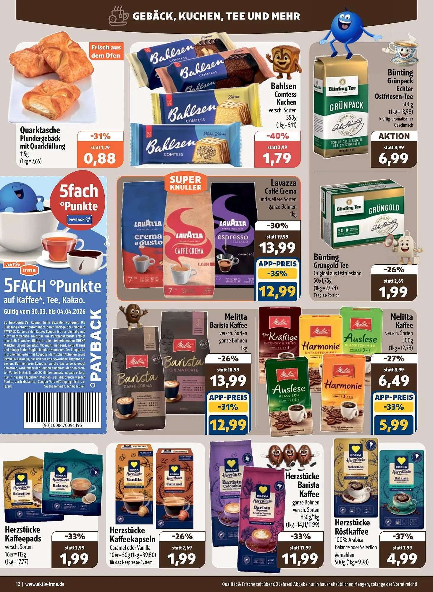 Aktiv Irma Prospekt von 30. März bis 4. April 2026 - Prospekt seite 12