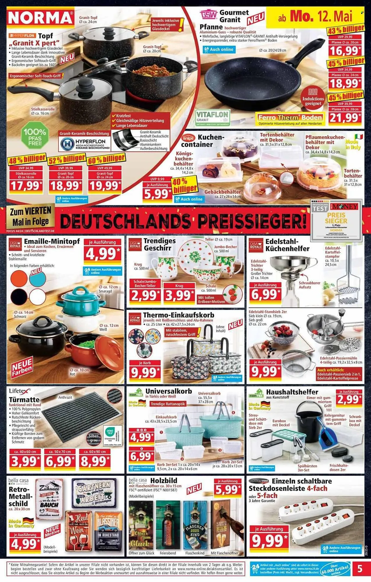 Norma Prospekt von 12. Mai bis 18. Mai 2025 - Prospekt seite 5