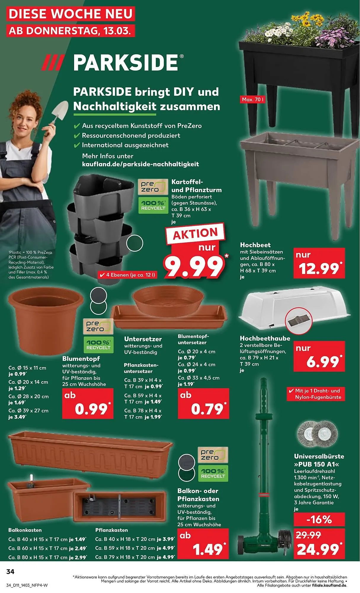 Kaufland Prospekt von 13. März bis 19. März 2025 - Prospekt seite 34