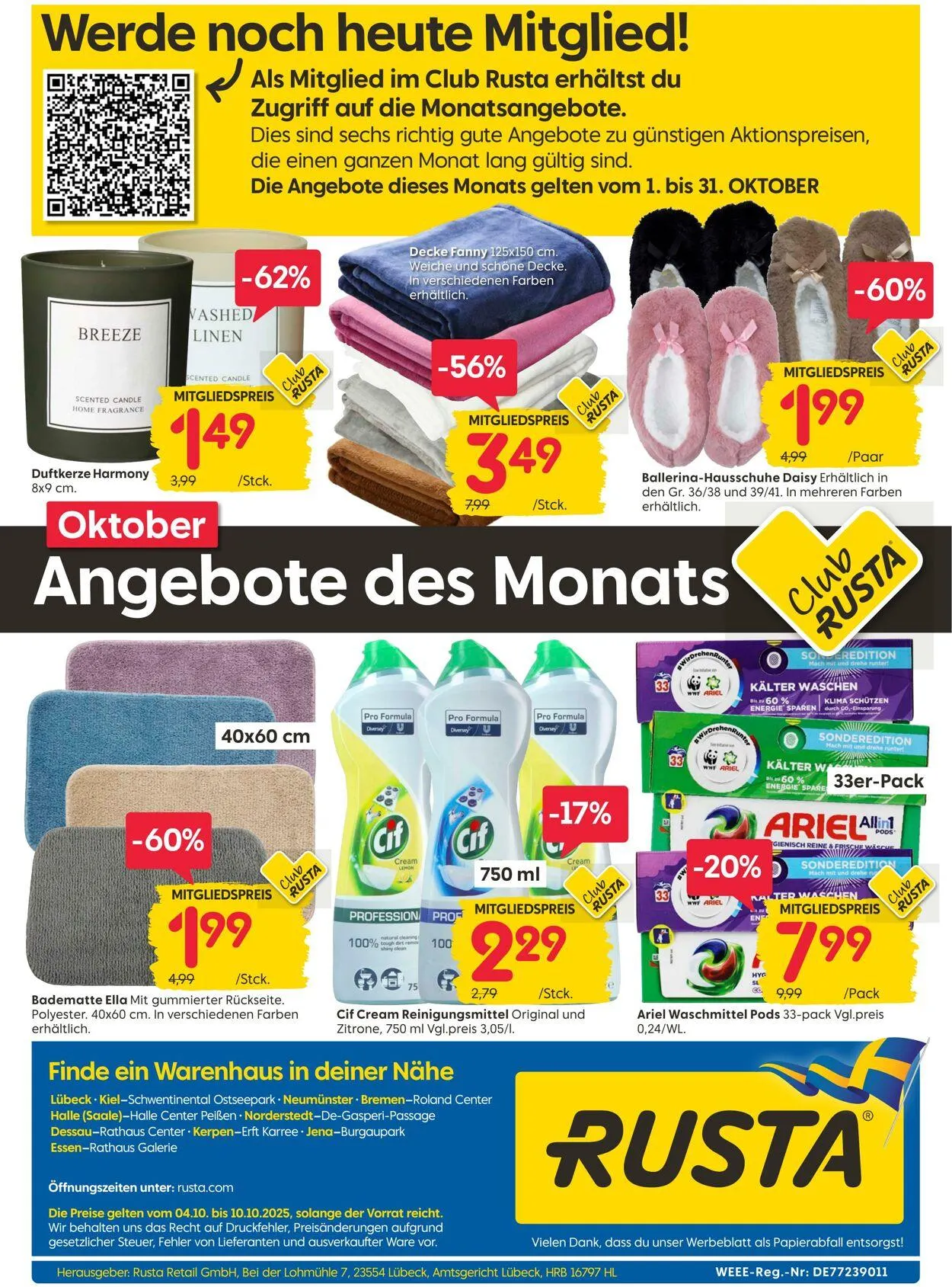 Rusta von 6. Oktober bis 20. Oktober 2025 - Prospekt seite 16
