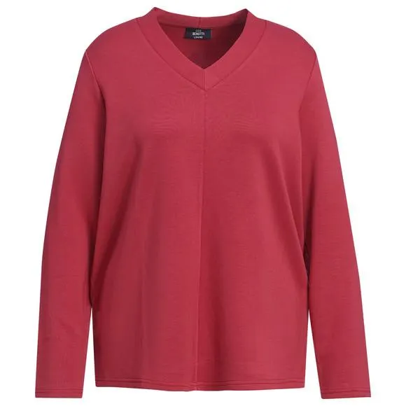 Damen Sweatshirt mit Ziernaht
