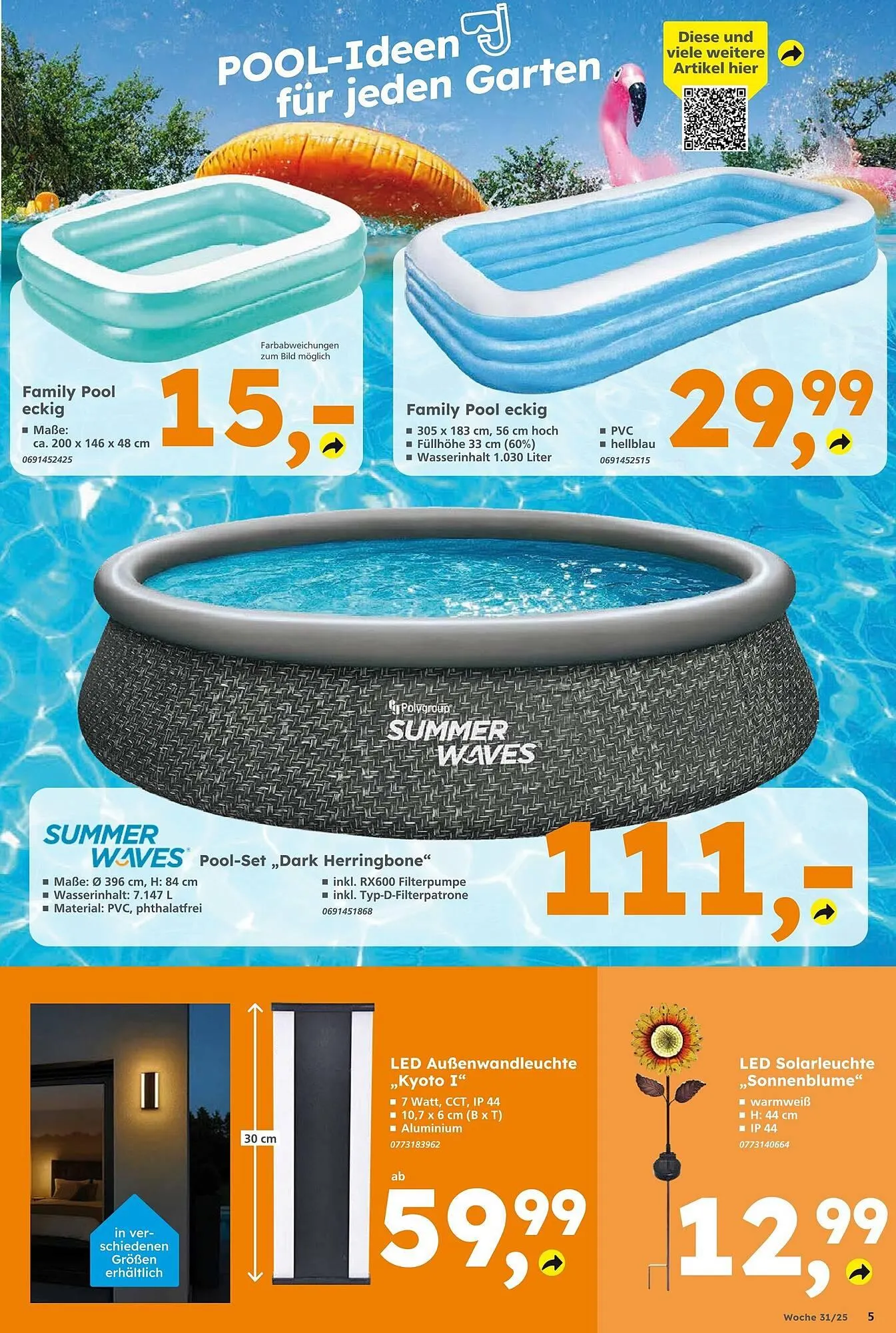 Globus Baumarkt Prospekt von 27. Juli bis 2. August 2025 - Prospekt seite 5