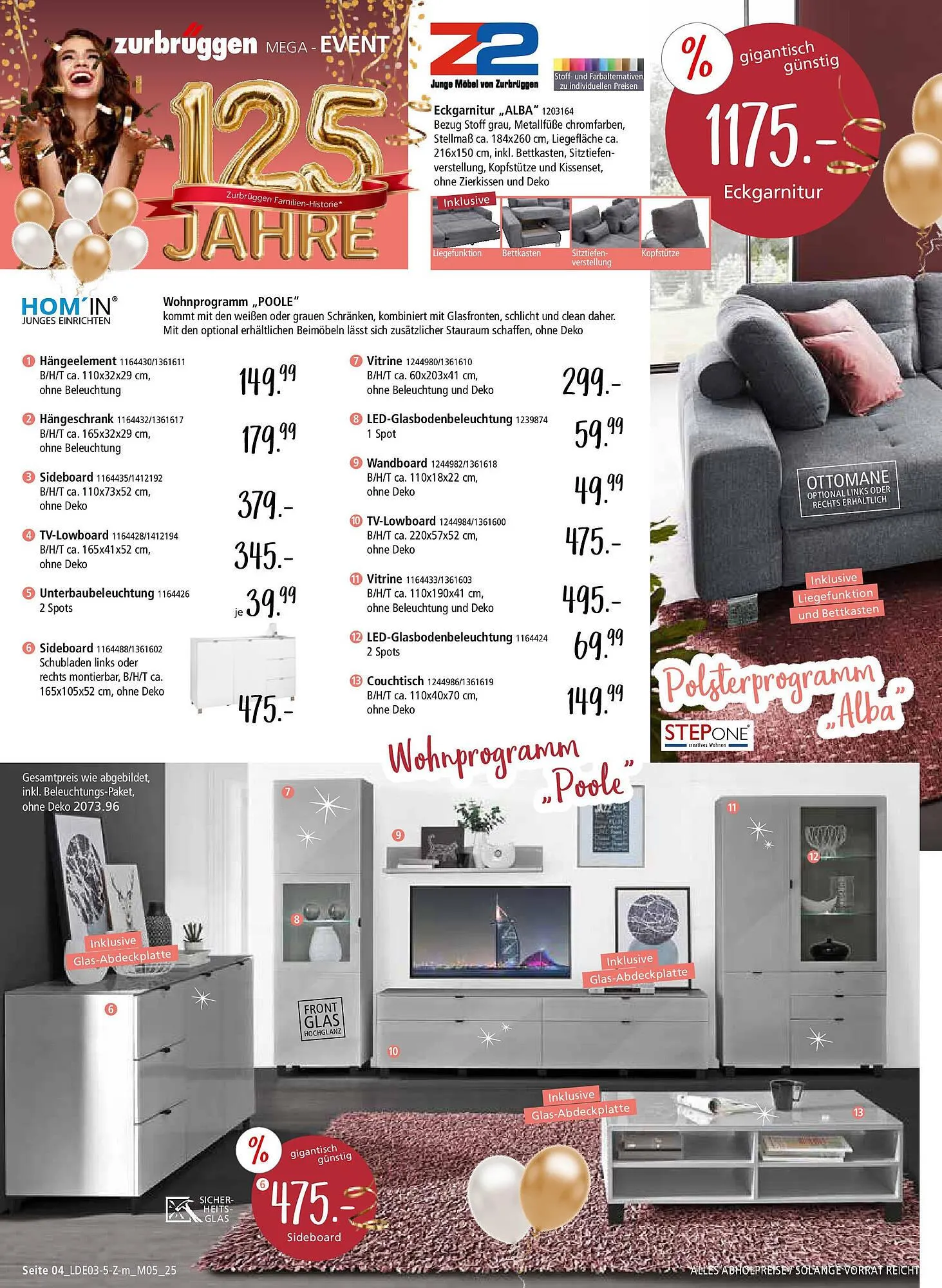 Zurbrüggen Prospekt von 28. März bis 3. Mai 2025 - Prospekt seite 4