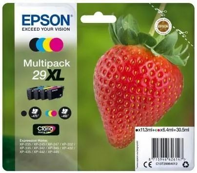 Epson 29XL Claria Home Multipack 4-farbig