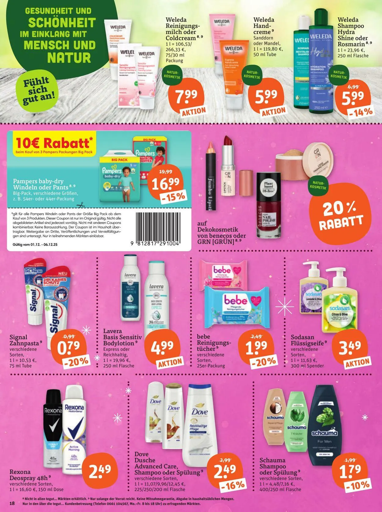 Tegut Aktueller Prospekt von 8. Dezember bis 14. Dezember 2025 - Prospekt seite 20