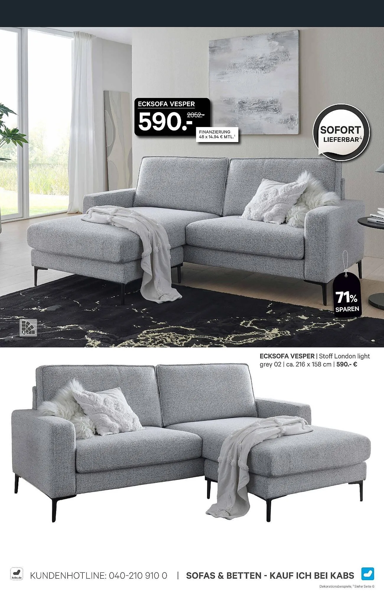 Kabs Polsterwelt Prospekt von 30. Januar bis 26. Februar 2026 - Prospekt seite 8