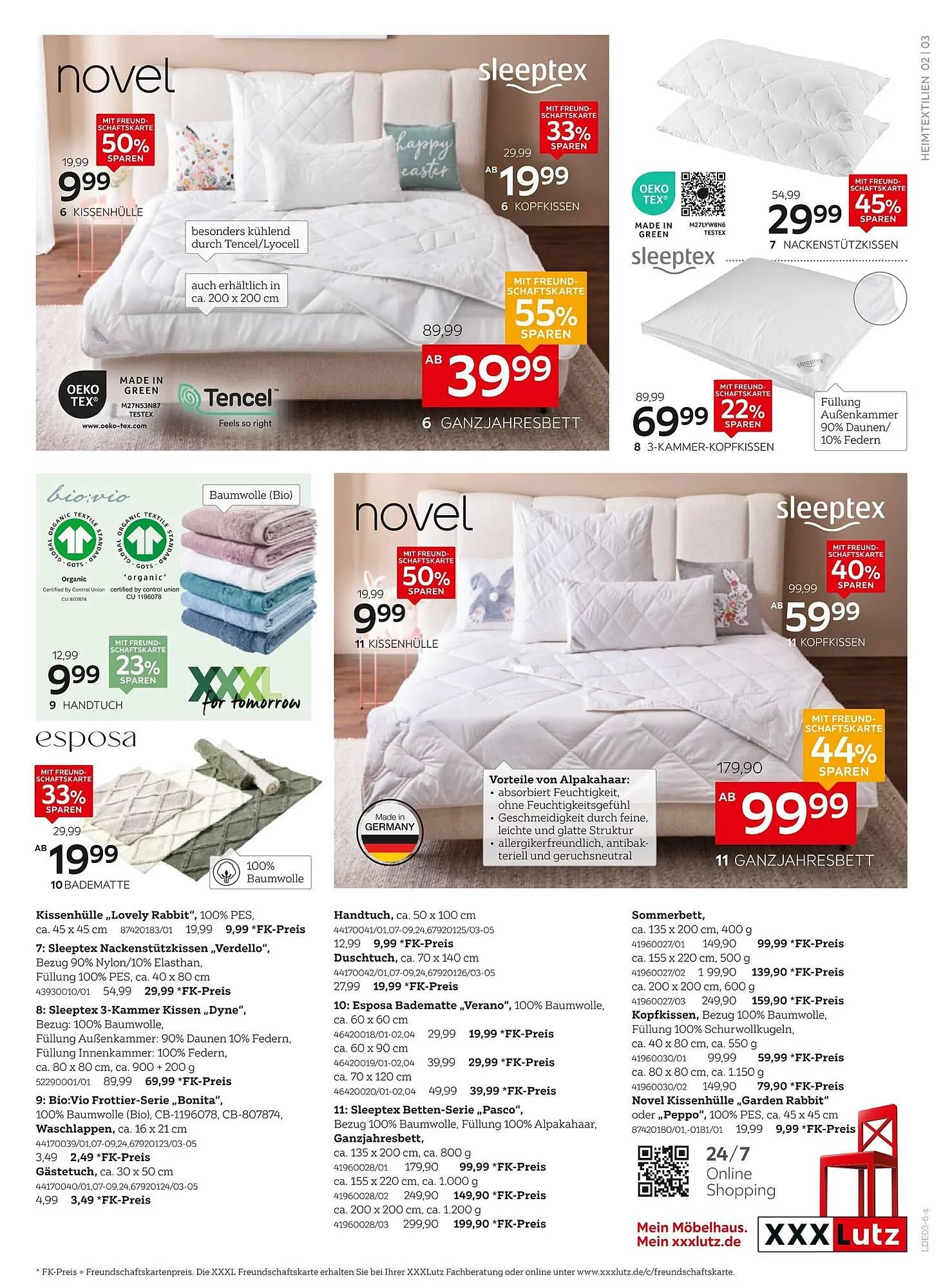 XXXLutz Prospekt von 9. März bis 22. März 2026 - Prospekt seite 3
