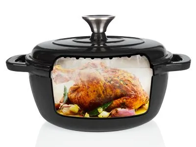 ERNESTO® Gusseisen-Topf, Ø 21,5 cm