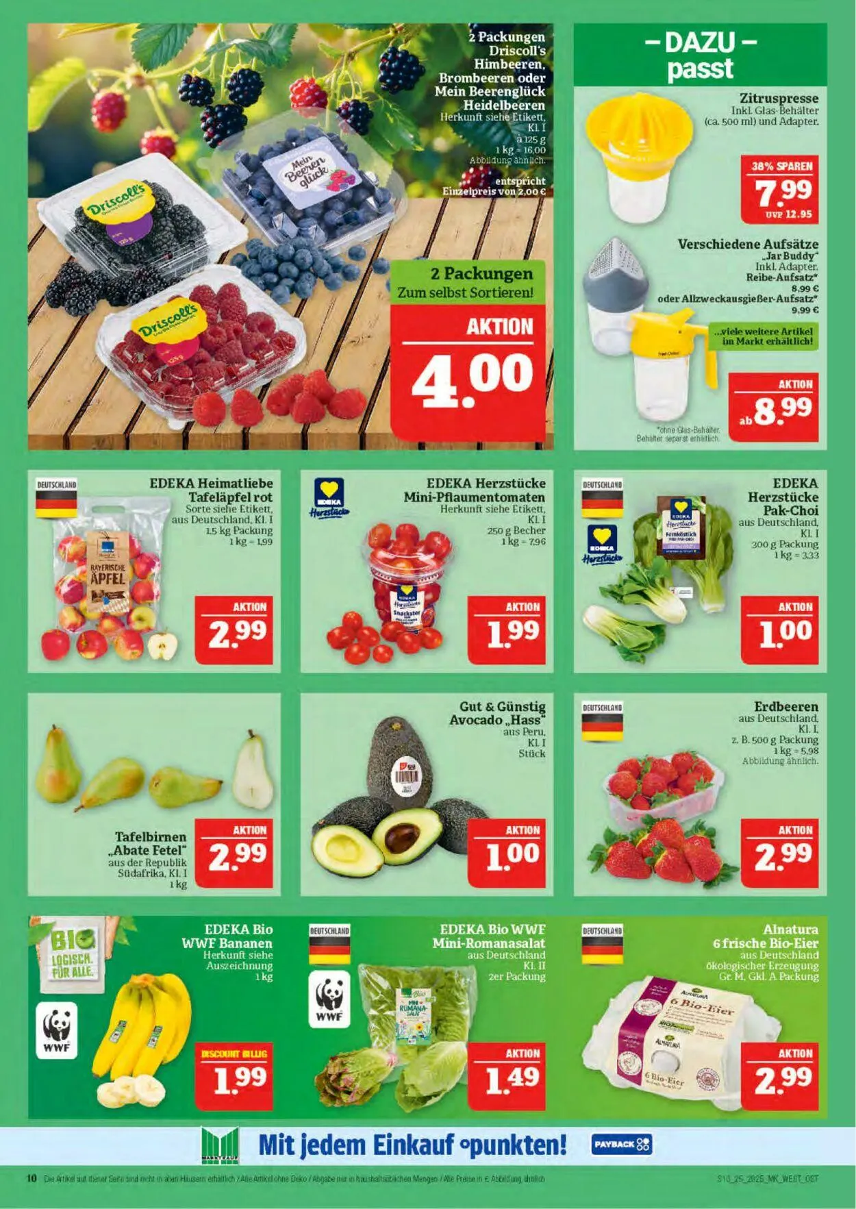 Marktkauf - Nürnberg-Thon Aktueller Prospekt von 16. Juni bis 21. Juni 2025 - Prospekt seite 10