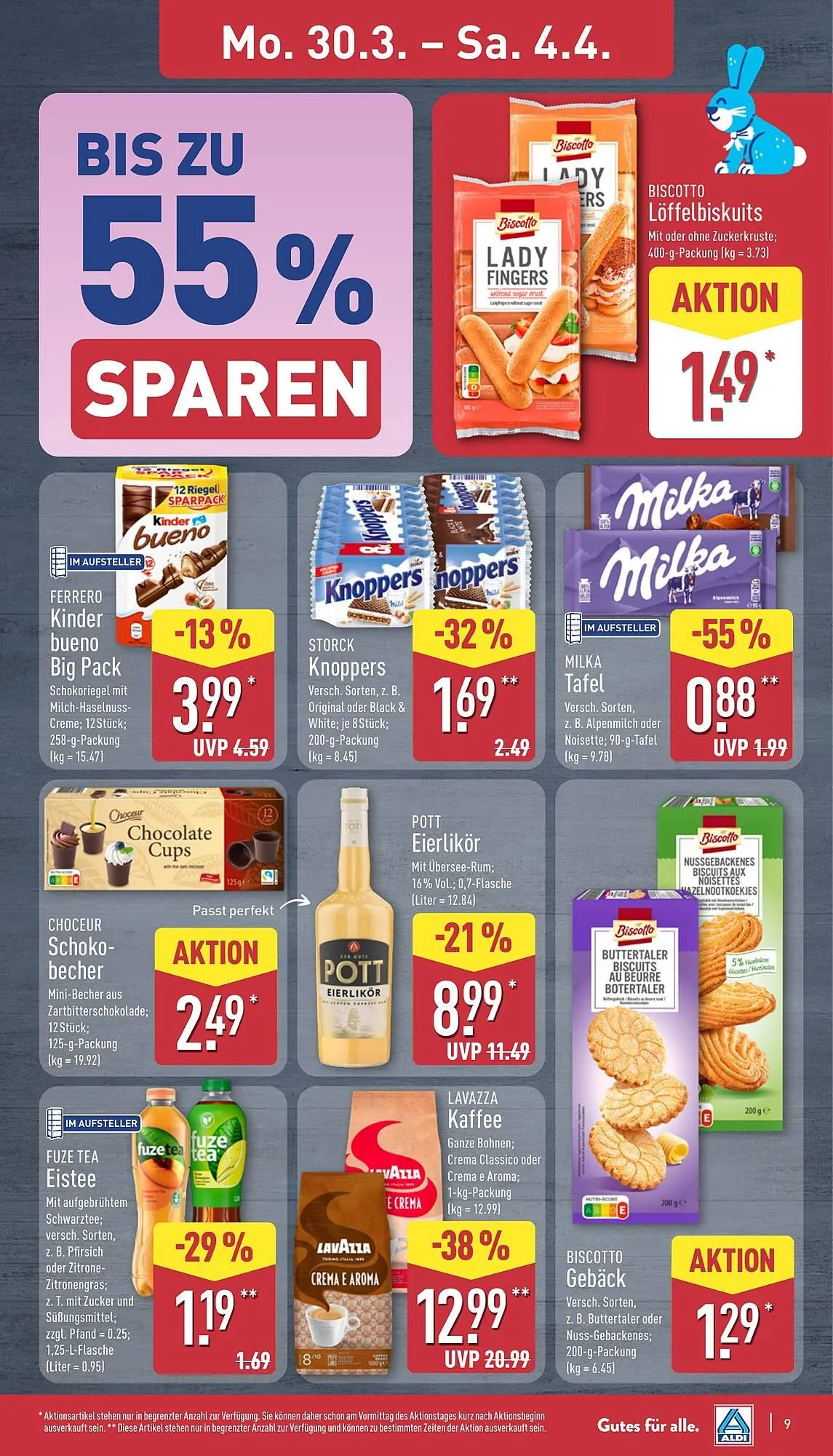 Aldi Nord Prospekt von 30. März bis 4. April 2026 - Prospekt seite 9