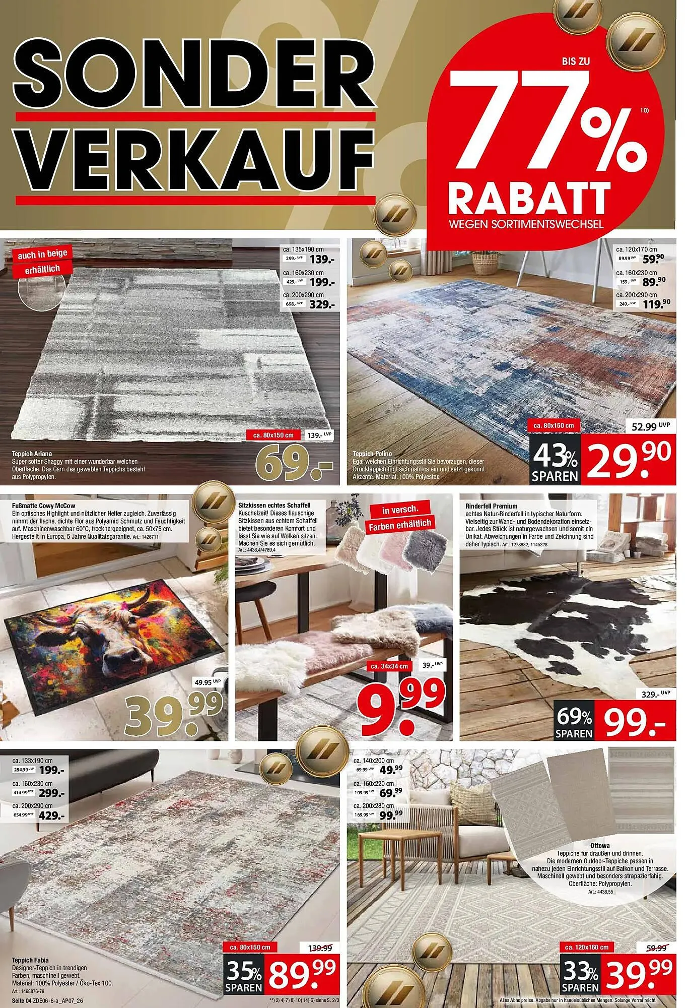 Zurbrüggen Prospekt von 19. Juni bis 4. Juli 2026 - Prospekt seite 4
