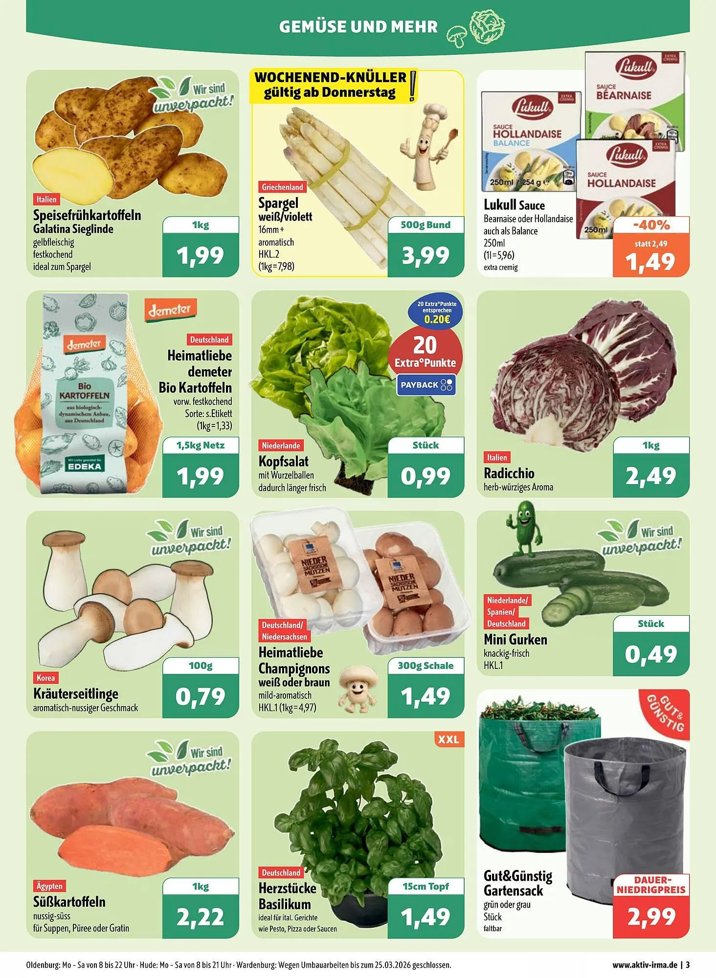 Aktiv Irma Prospekt von 23. März bis 28. März 2026 - Prospekt seite 3