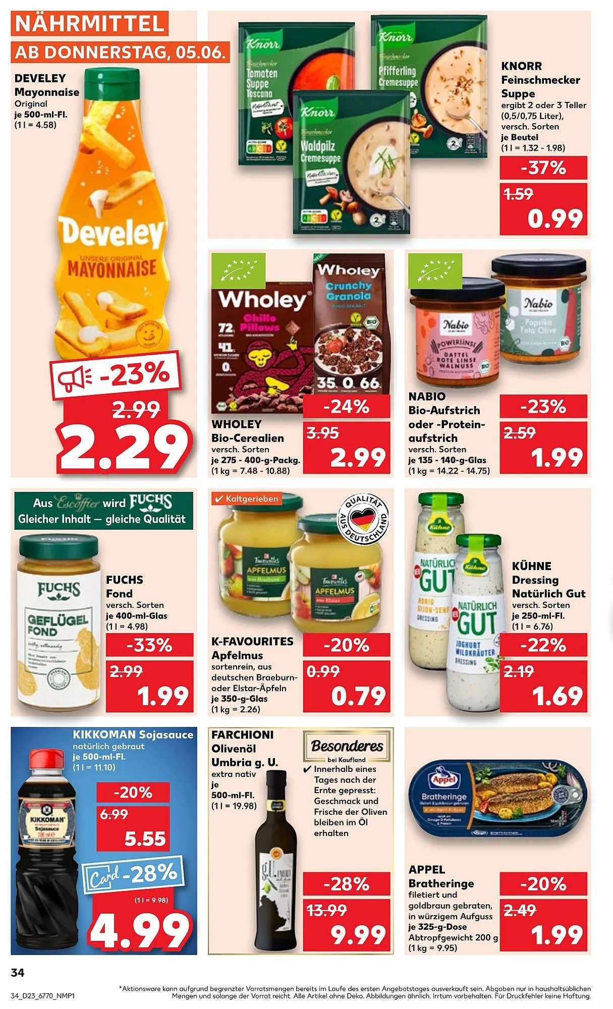 Kaufland Prospekt von 5. Juni bis 11. Juni 2025 - Prospekt seite 34