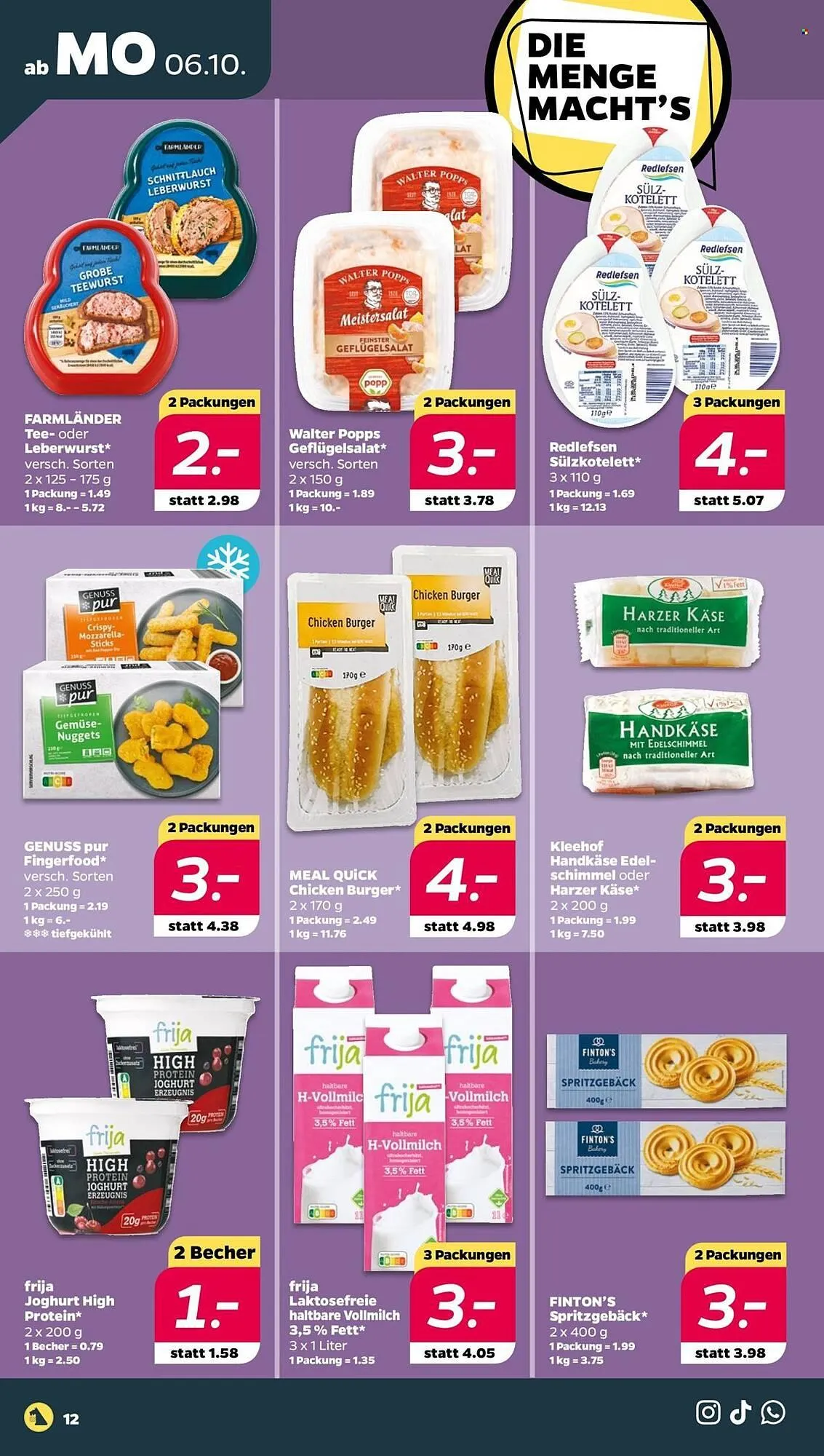 NETTO Prospekt von 6. Oktober bis 11. Oktober 2025 - Prospekt seite 12