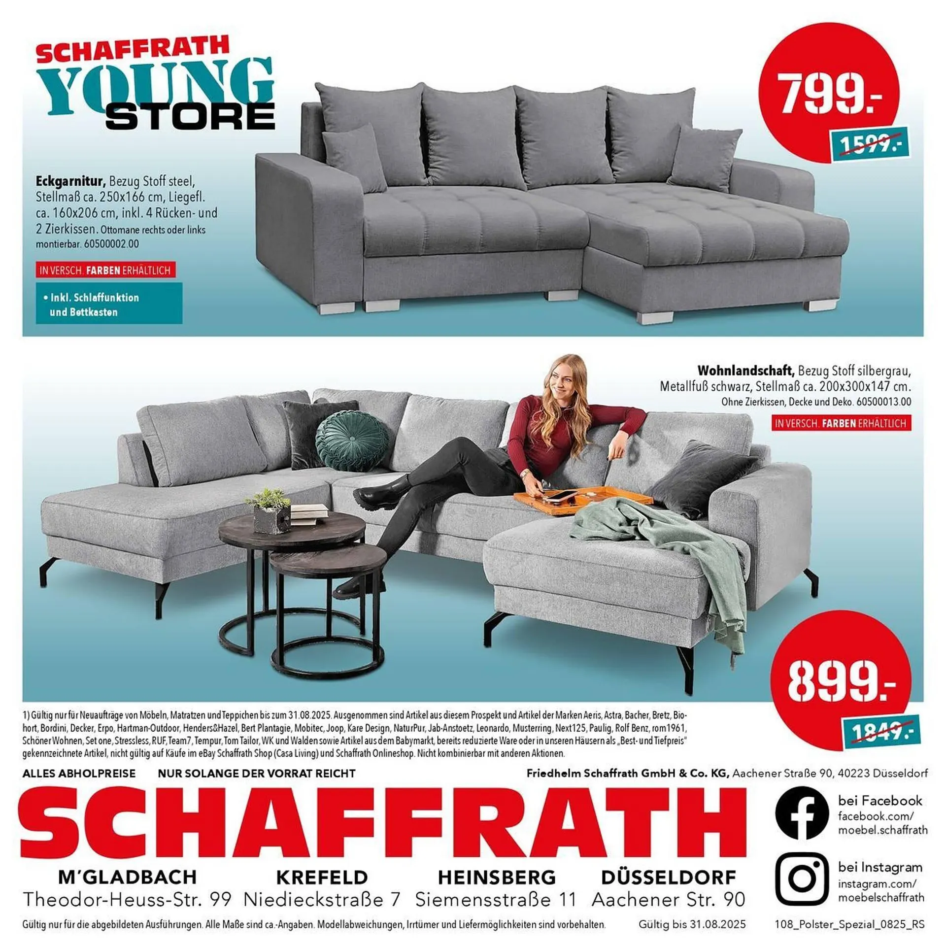 Schaffrath Prospekt von 9. August bis 31. August 2025 - Prospekt seite 16