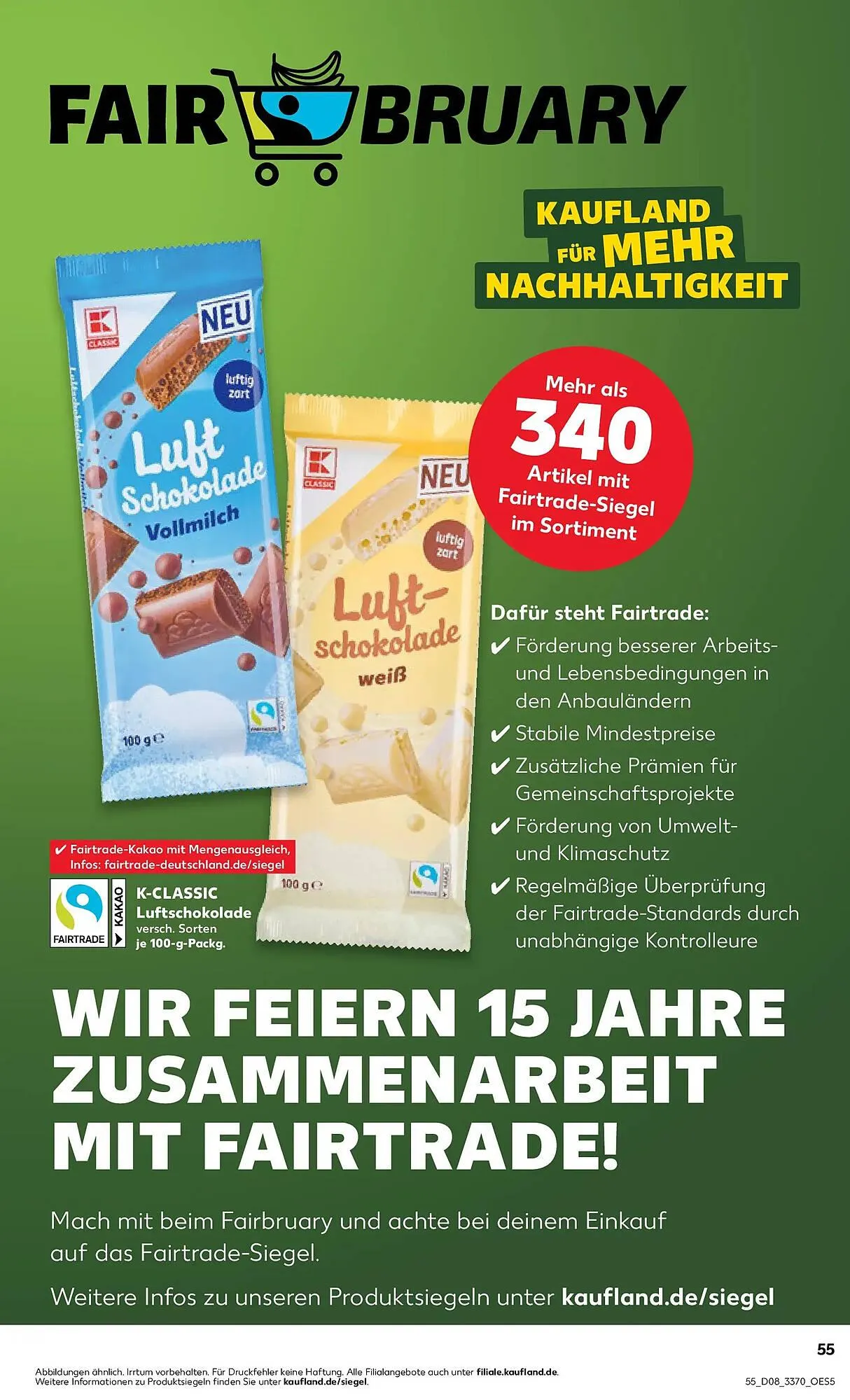 Kaufland Prospekt von 22. Februar bis 25. Februar 2026 - Prospekt seite 55