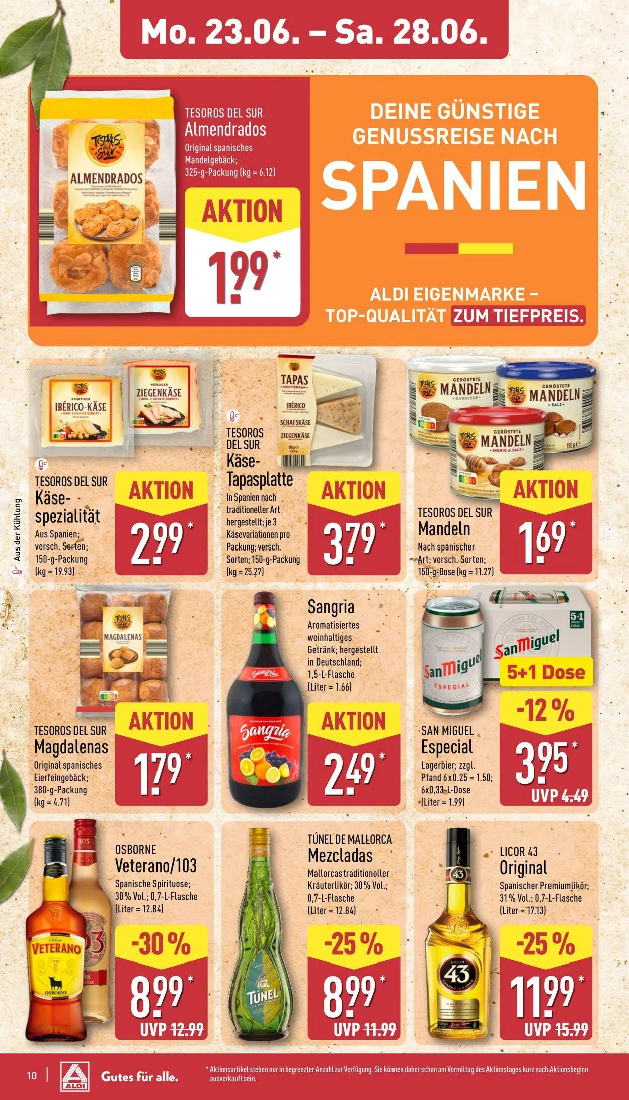 Aldi-Nord von 23. Juni bis 28. Juni 2025 - Prospekt seite 14