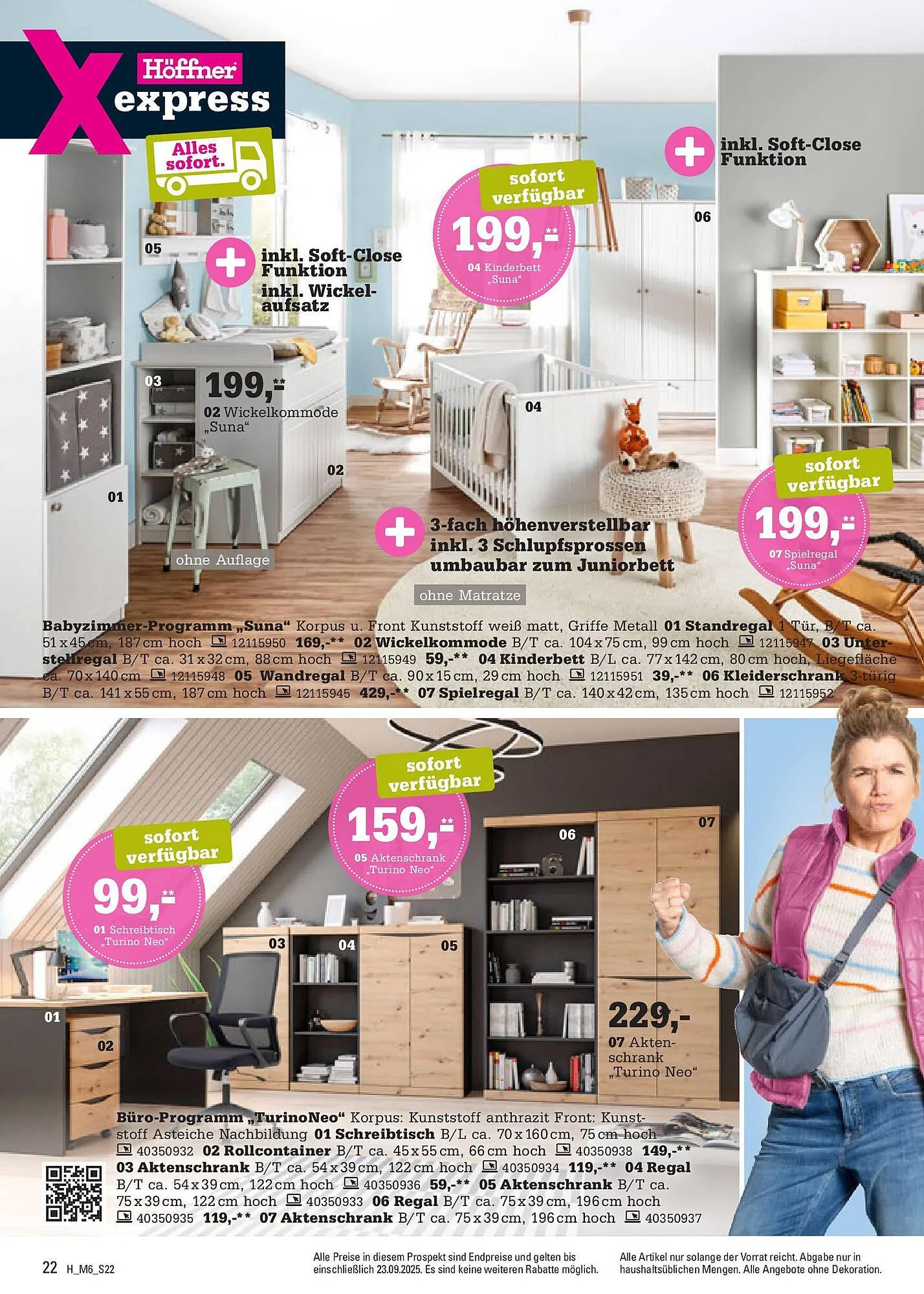 Höffner Prospekt von 9. September bis 30. September 2025 - Prospekt seite 22