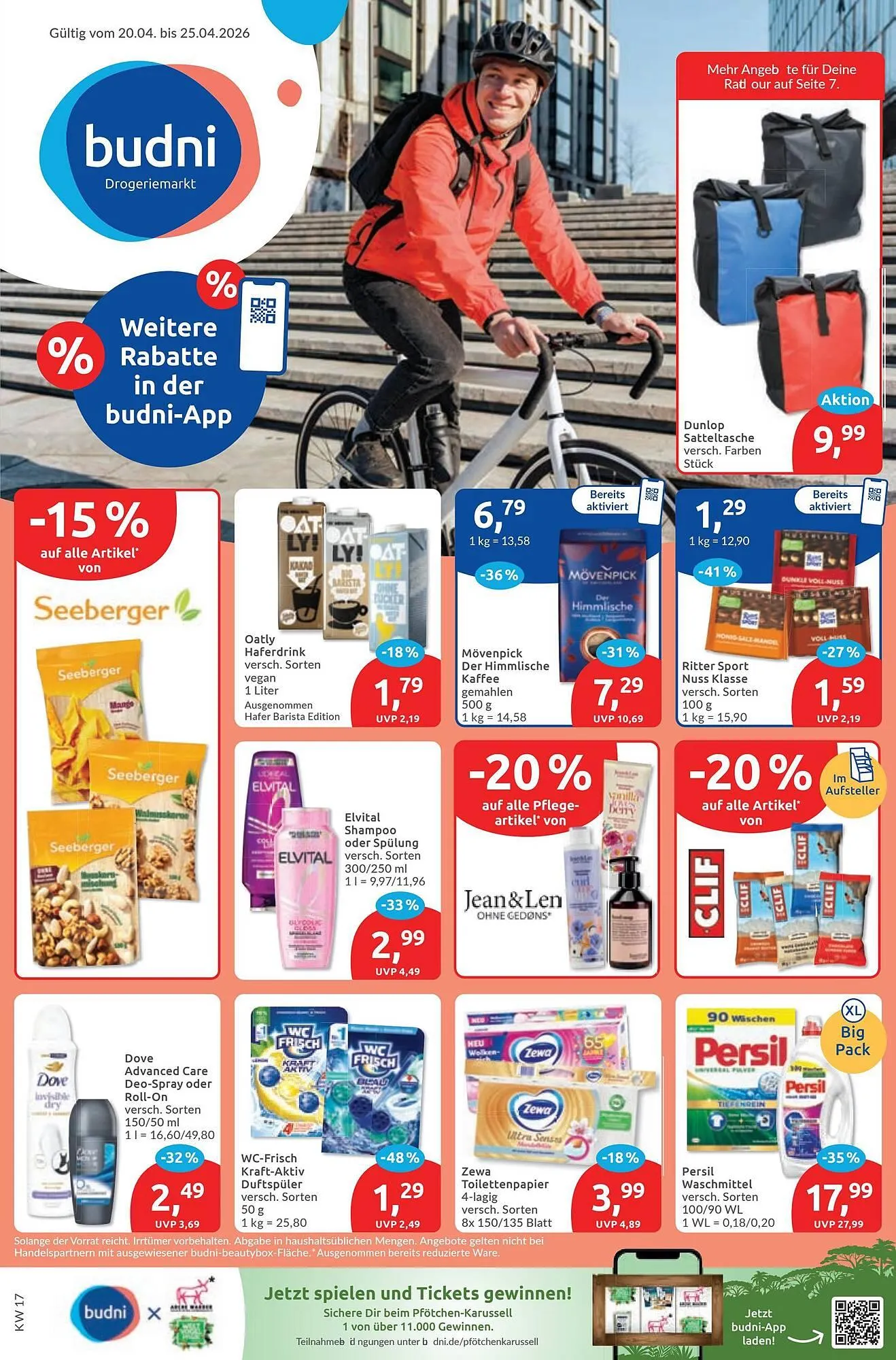 Budni Prospekt von 20. April bis 25. April 2026 - Prospekt seite 1