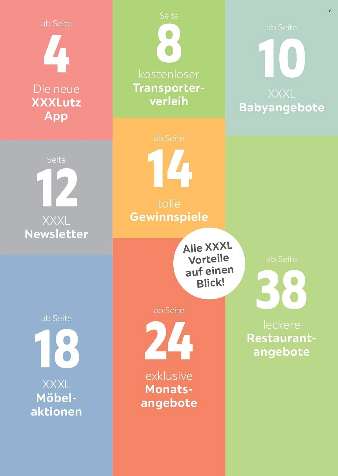 XXXLutz Prospekt von 1. August bis 31. Januar 2027 - Prospekt seite 3