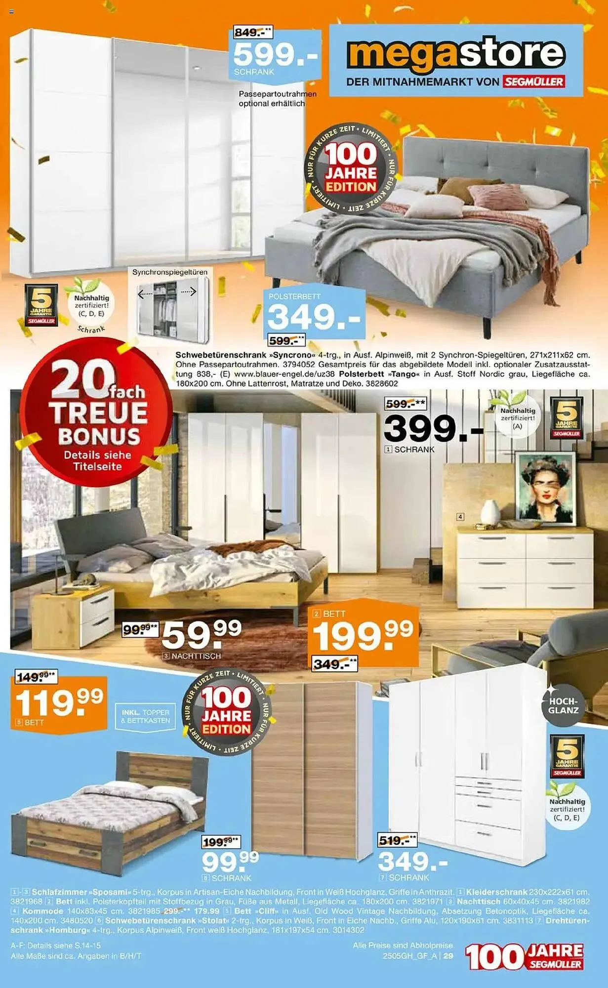 Segmüller Prospekt von 19. April bis 26. April 2025 - Prospekt seite 45