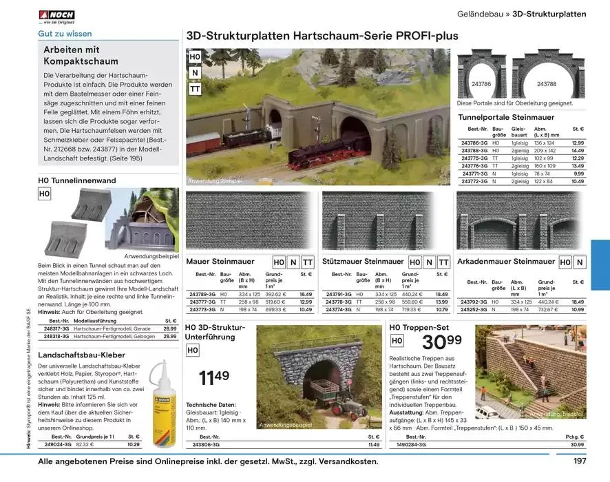 Modellbahn Katalog von 29. Oktober bis 31. Dezember 2025 - Prospekt seite 199