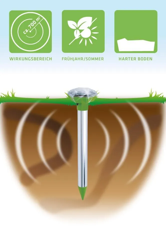 Solar Maulwurf Ameisenfrei Diamant