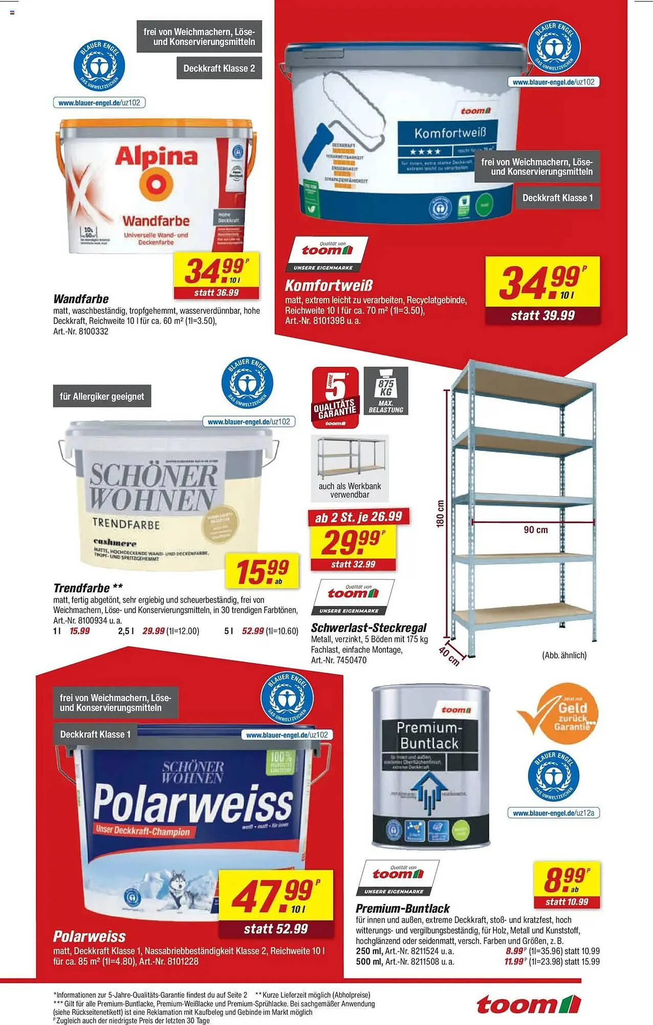 toom Baumarkt Prospekt von 14. Juni bis 20. Juni 2025 - Prospekt seite 15