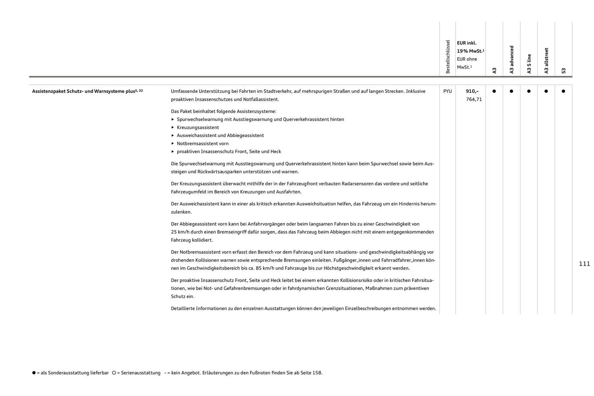 Audi Prospekt von 27. Juli bis 27. Juli 2026 - Prospekt seite 111