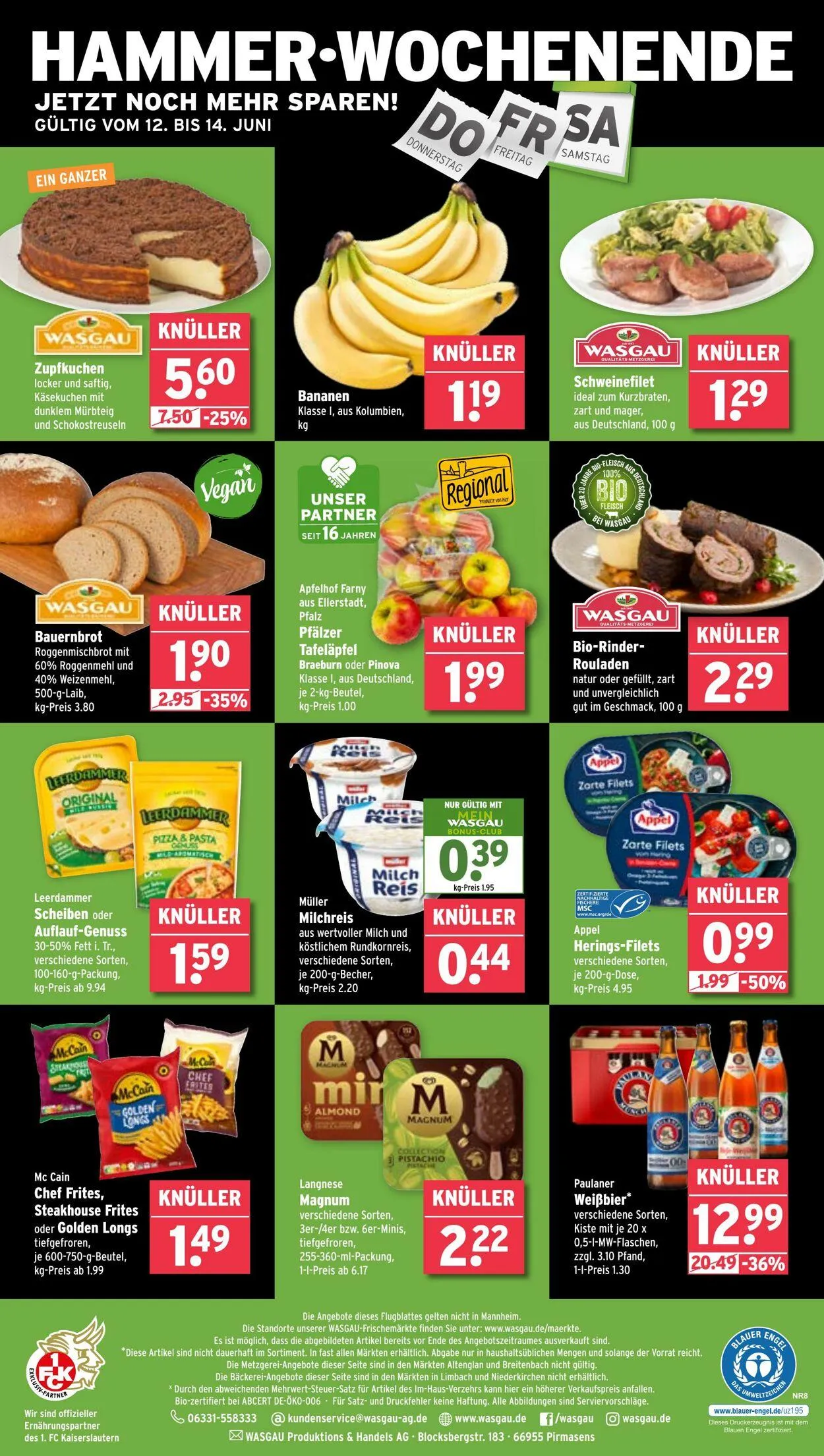 Wasgau von 9. Juni bis 14. Juni 2025 - Prospekt seite 24