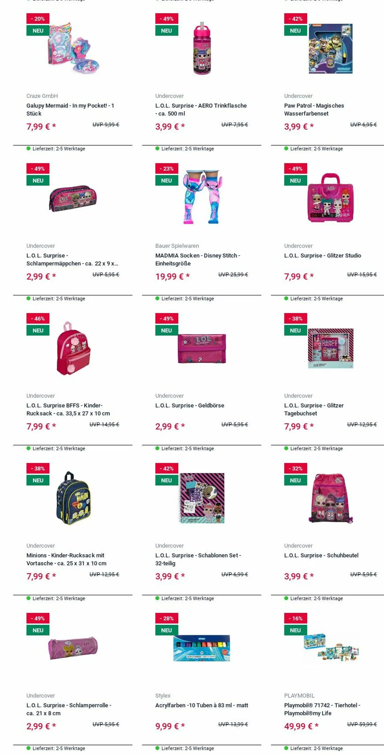 ROFU Kinderland Aktueller Prospekt von 17. März bis 26. März 2025 - Prospekt seite 21