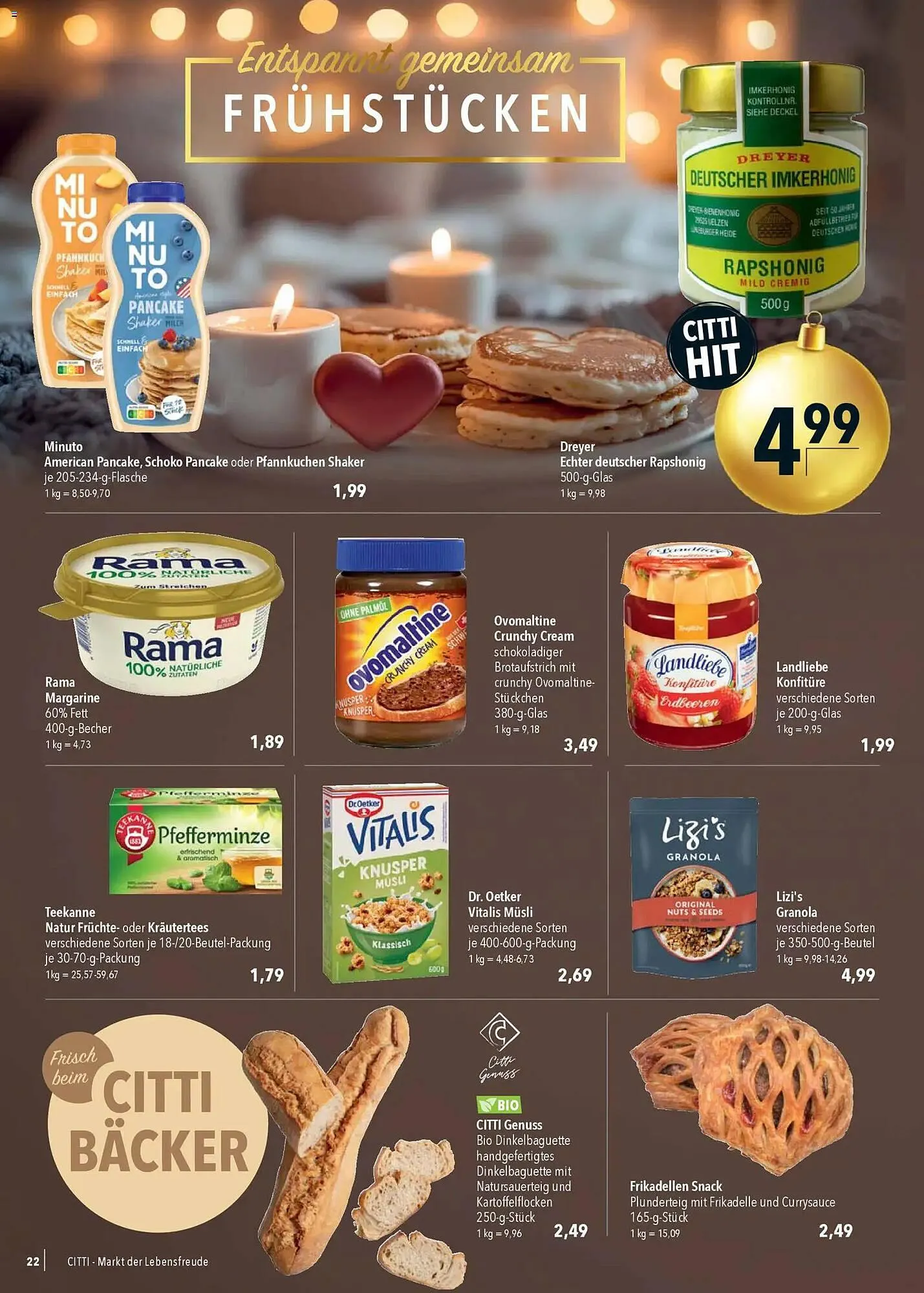 CITTI Markt Prospekt von 10. Dezember bis 16. Dezember 2025 - Prospekt seite 22