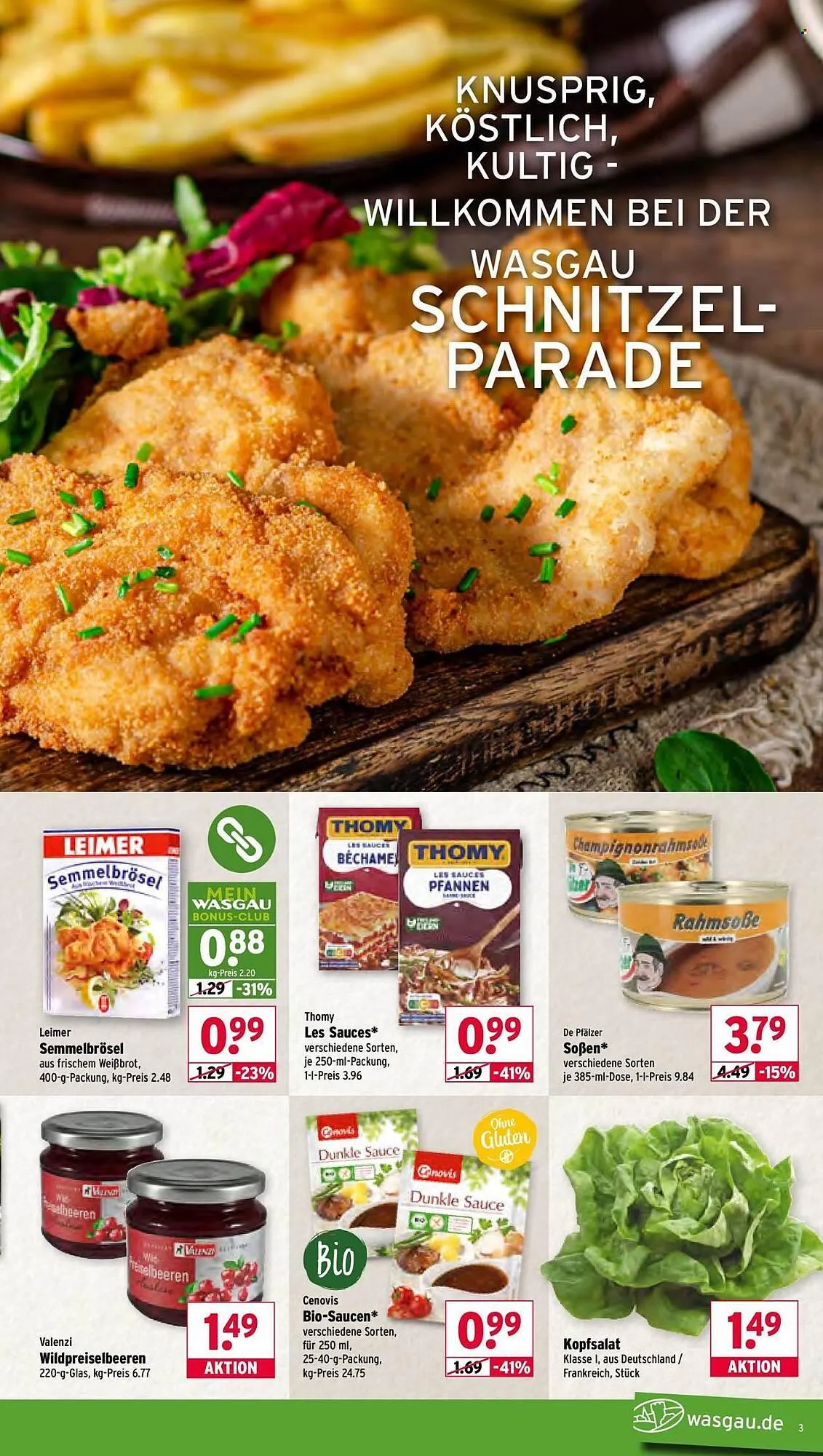 Wasgau Prospekt von 9. März bis 14. März 2026 - Prospekt seite 3