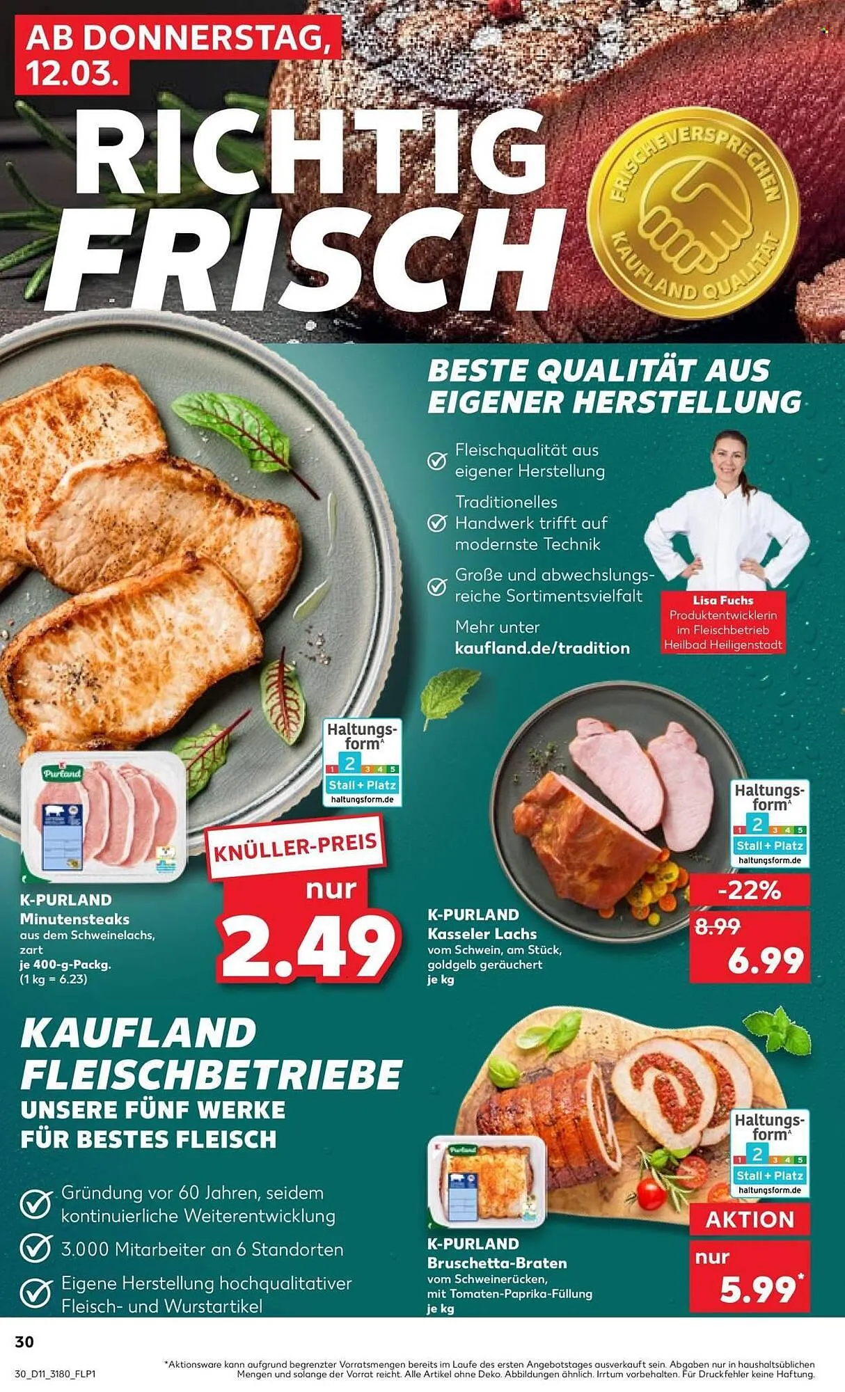 Kaufland Prospekt von 12. März bis 18. März 2026 - Prospekt seite 30