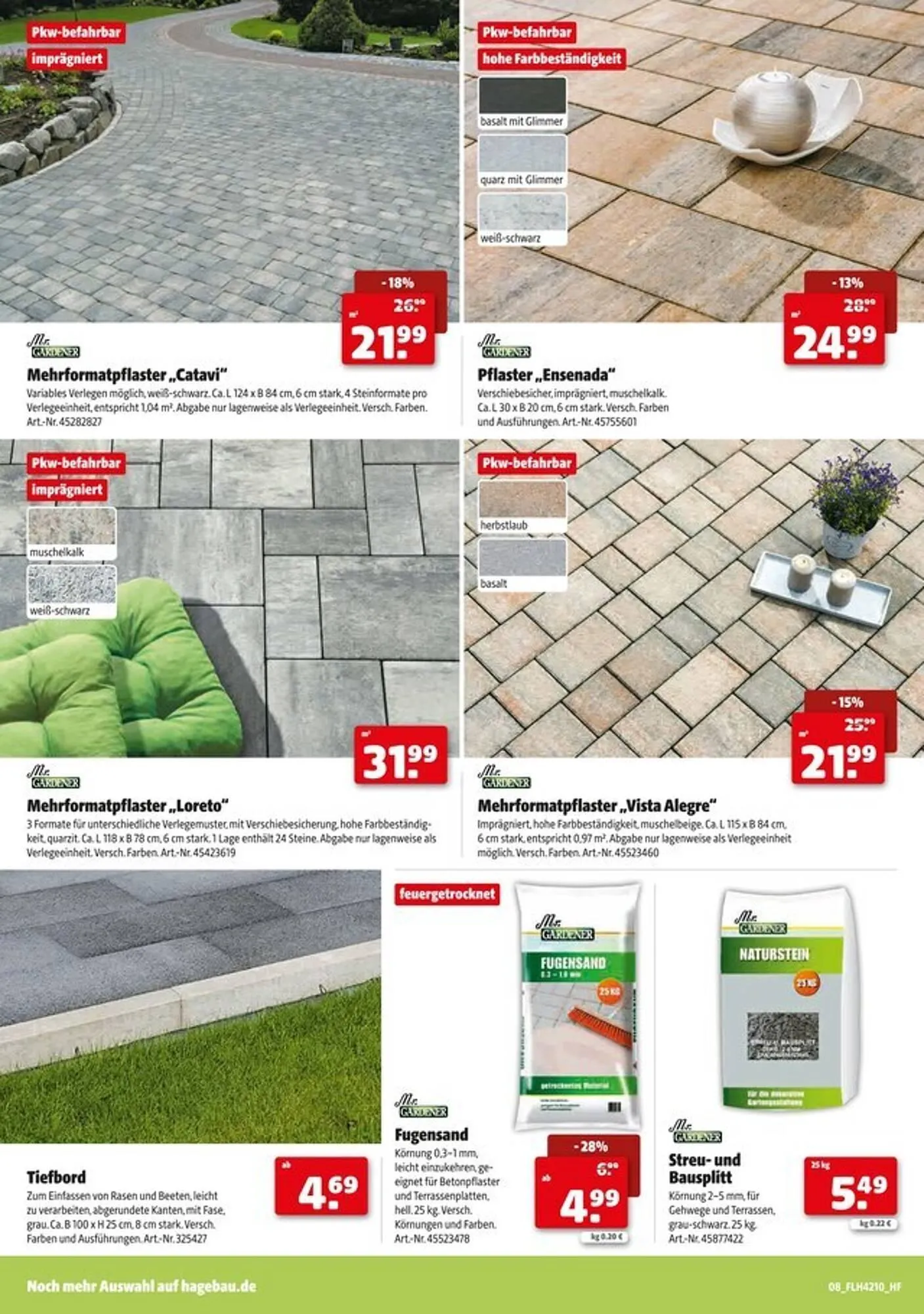 Hagebau Prospekt von 1. März bis 12. April 2025 - Prospekt seite 8