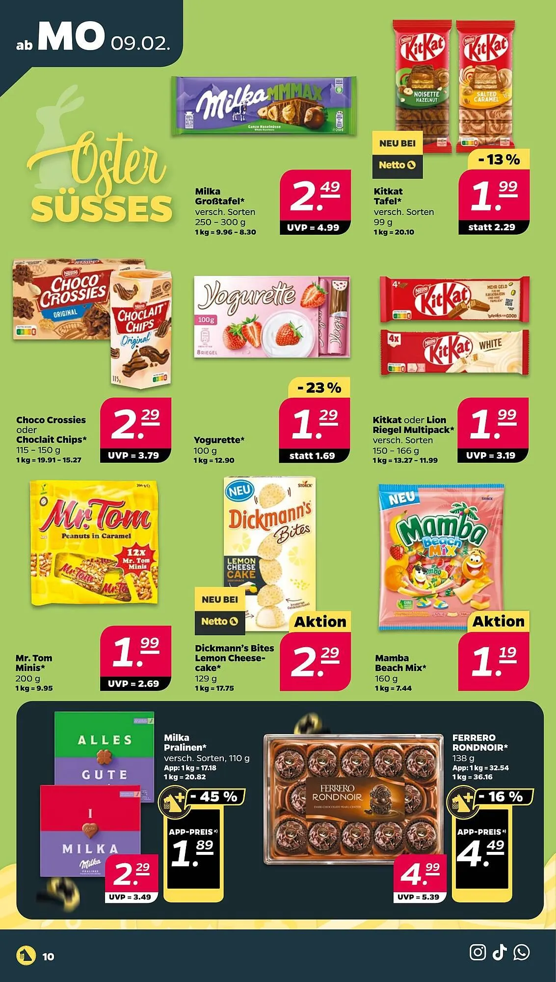 NETTO Prospekt von 9. Februar bis 14. Februar 2026 - Prospekt seite 10