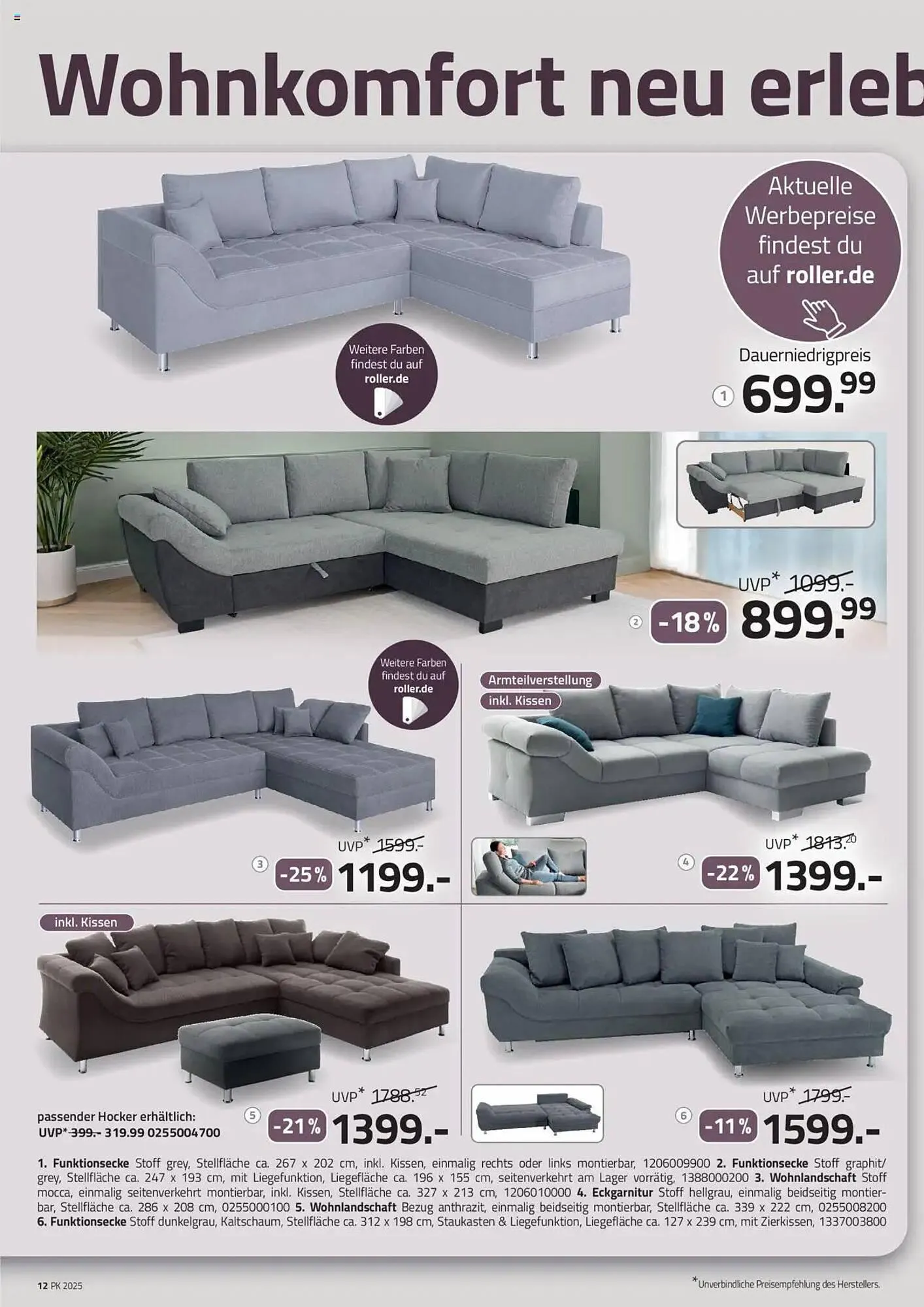 ROLLER Prospekt von 28. September bis 31. Dezember 2025 - Prospekt seite 12