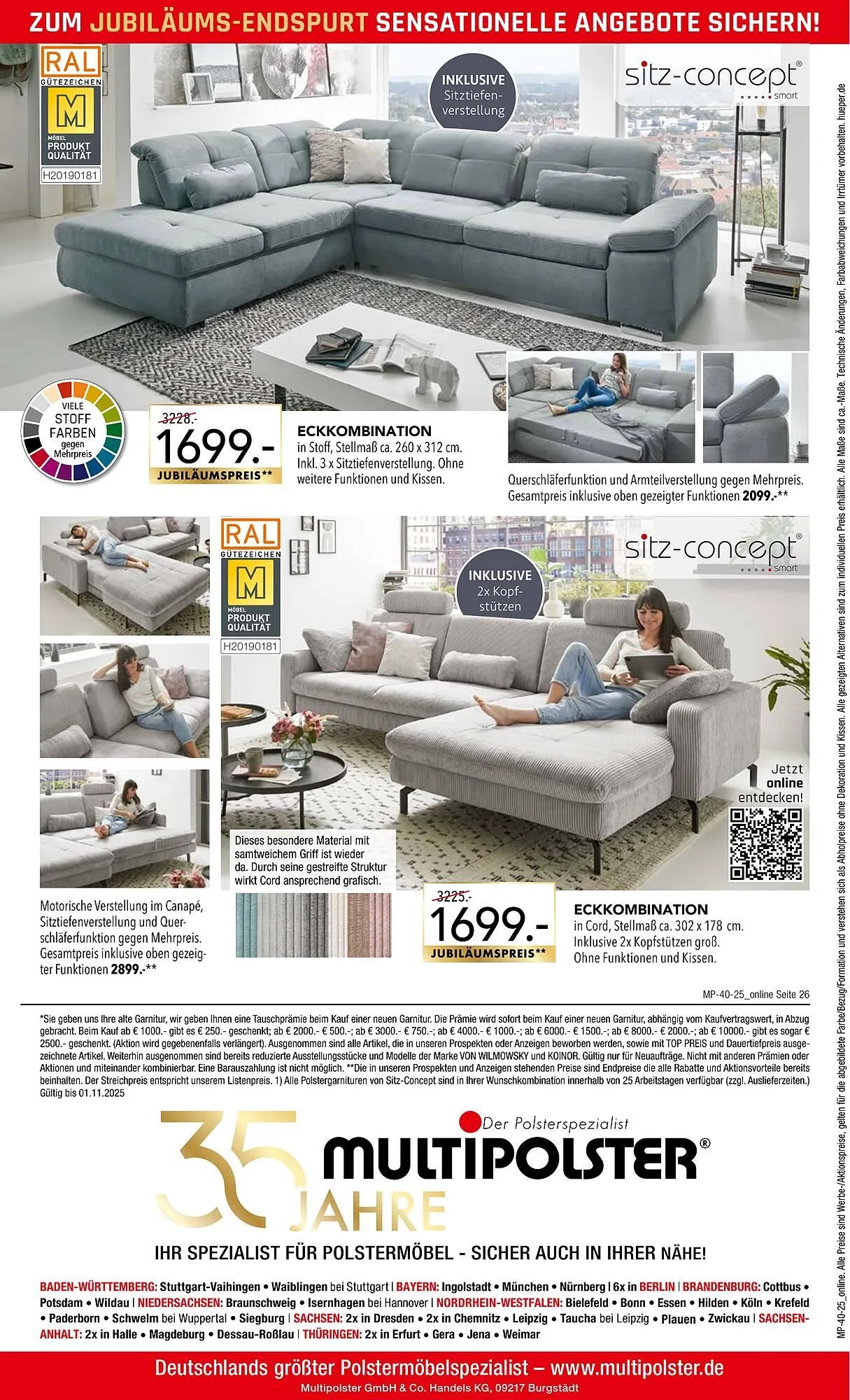 Multipolster Prospekt von 1. Oktober bis 31. Oktober 2025 - Prospekt seite 26